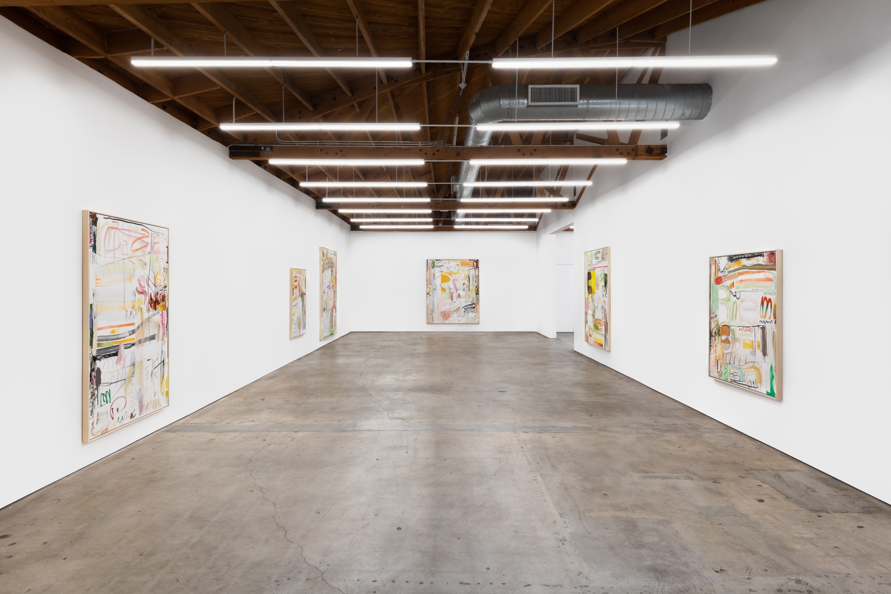 Installation Shot of Andreas Breunig: The Big XI (August 29–September 5, 2020) Nino Mier Gallery, Los Angeles, CA