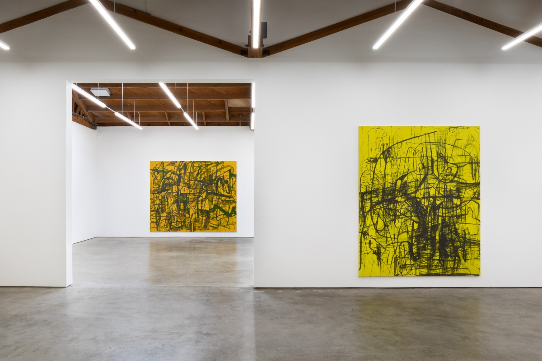 Installation View of "Kadlites VL2" and "Kadlites L10"