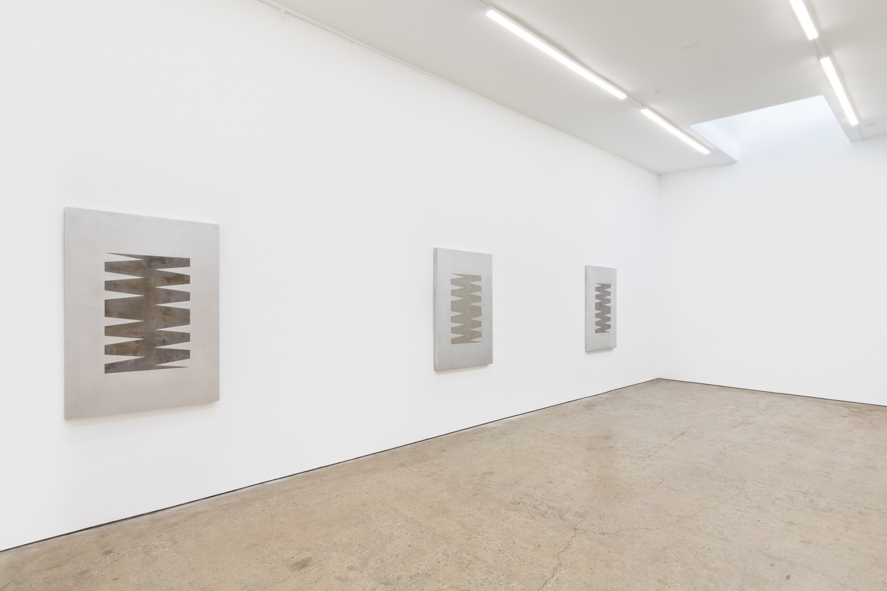 Installation View of Zak Kitnick: Shapes (January 22–February 27, 2020) Nino Mier Gallery, Los Angeles, CA 1
