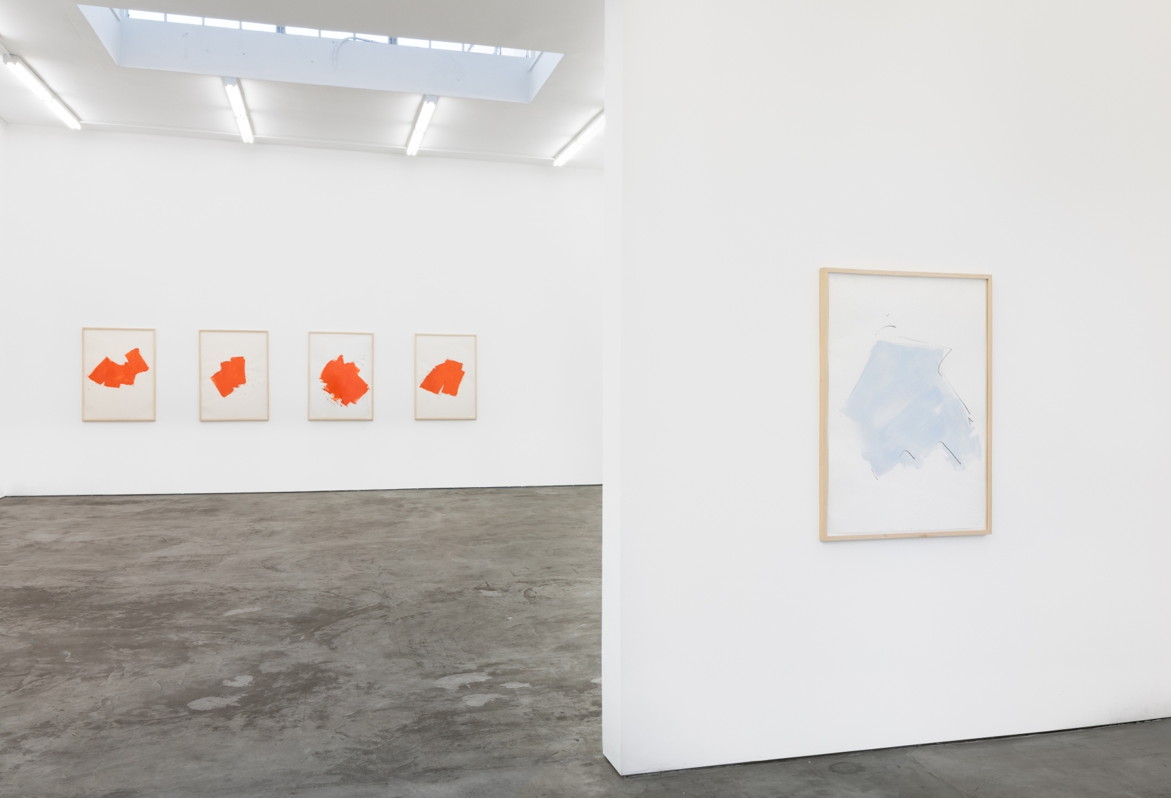 Installation view 6 of Imi Knoebel: Works from the Seventies (November 9-December 21, 2019) at Nino Mier Gallery, Los Angeles