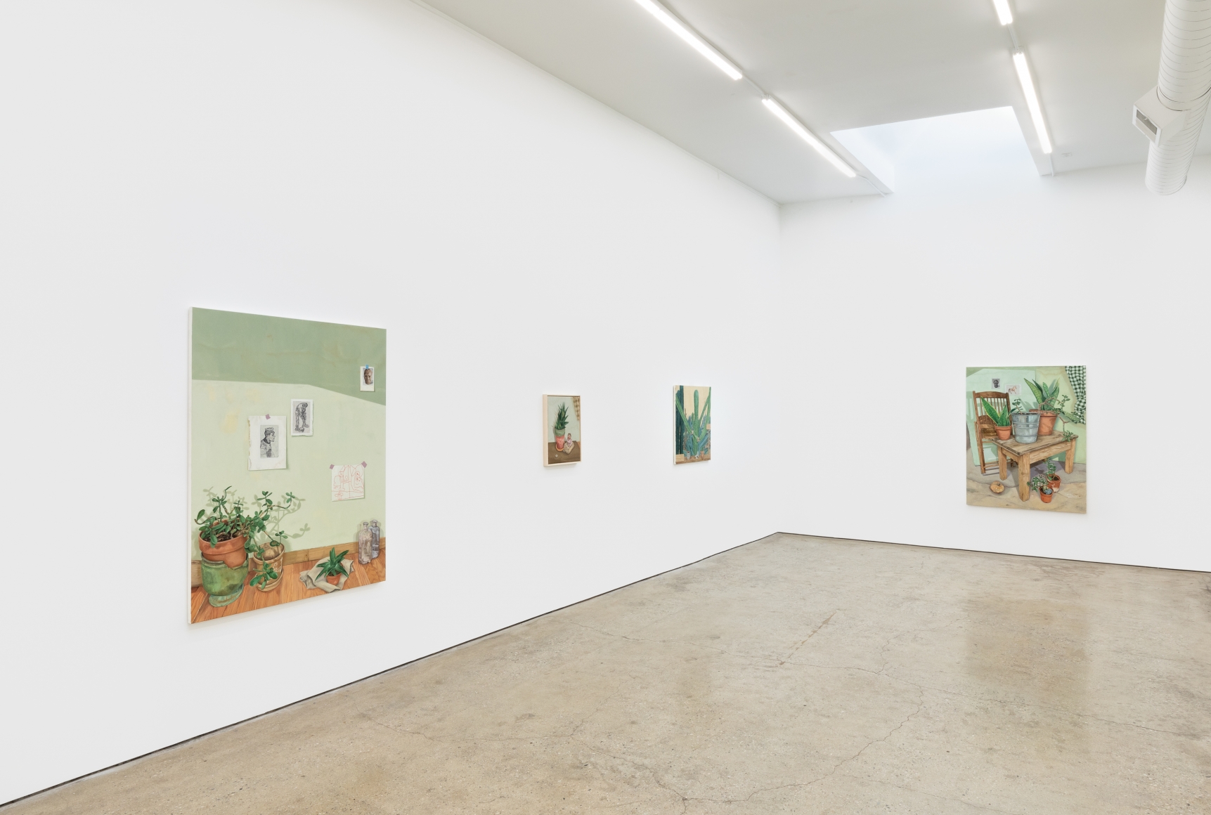 Installation View of Michael Cline: Back Steps (March 10 – March 24, 2021) Nino Mier Gallery, Los Angeles, CA