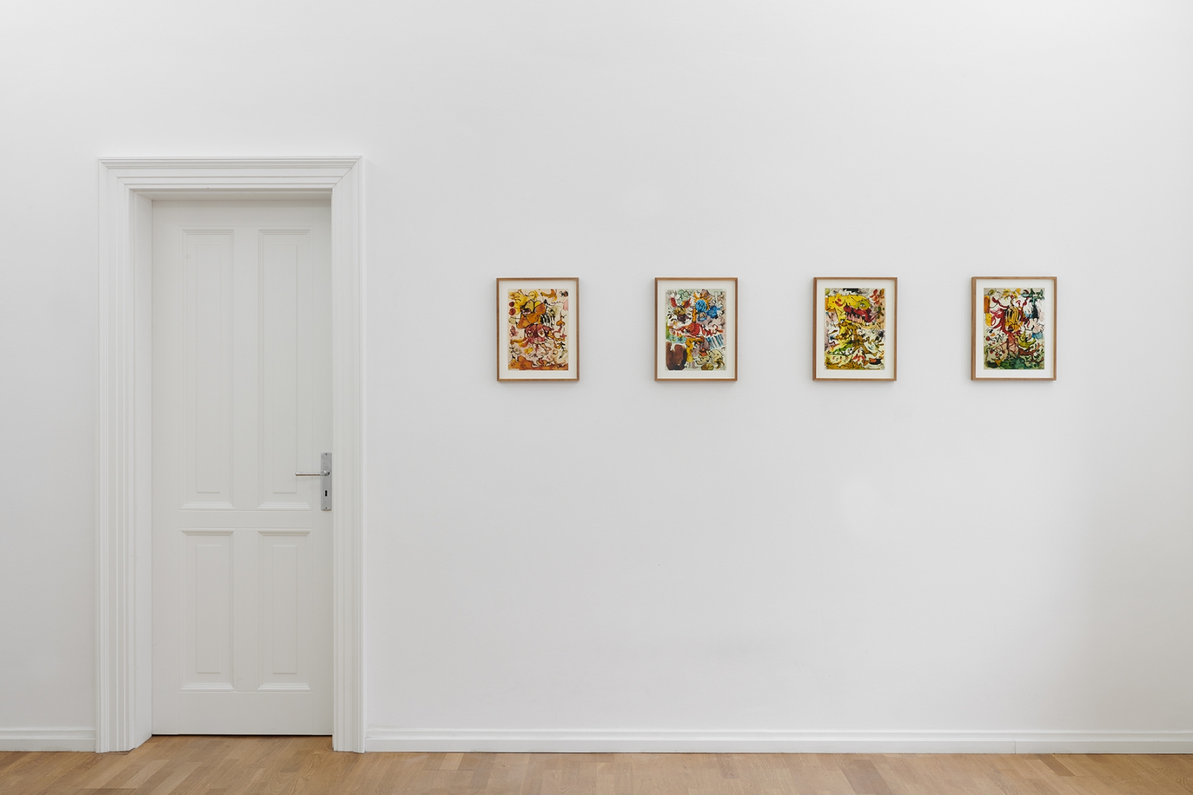 Installation view of Jan-Ole Schiemann's, Are you relevant my friend?, (March 21-April 10, 2021). Salon Nino Mier Cologne
