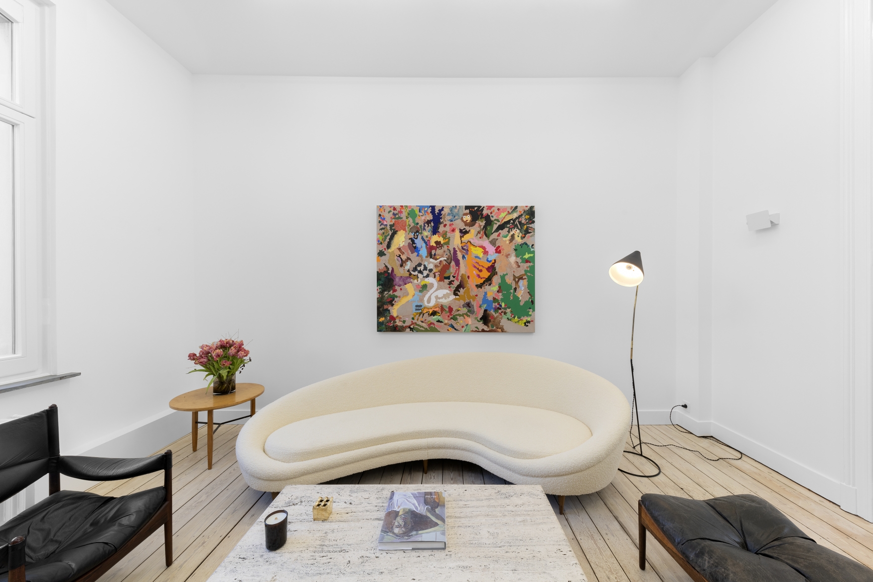 Installation View of INAUGURAL EXHIBITION (February 6–March 6, 2021) Nino Mier Gallery, Brussels, Belgium