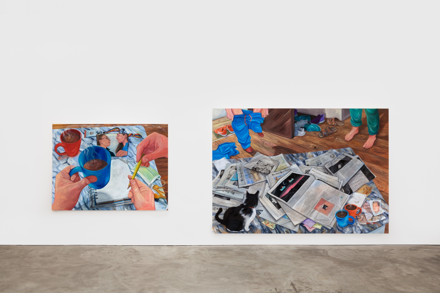Installation View 5 of Rebecca Ness: Pieces of Mind (July 10–August 31, 2020). Nino Mier Gallery, Los Angeles, CA