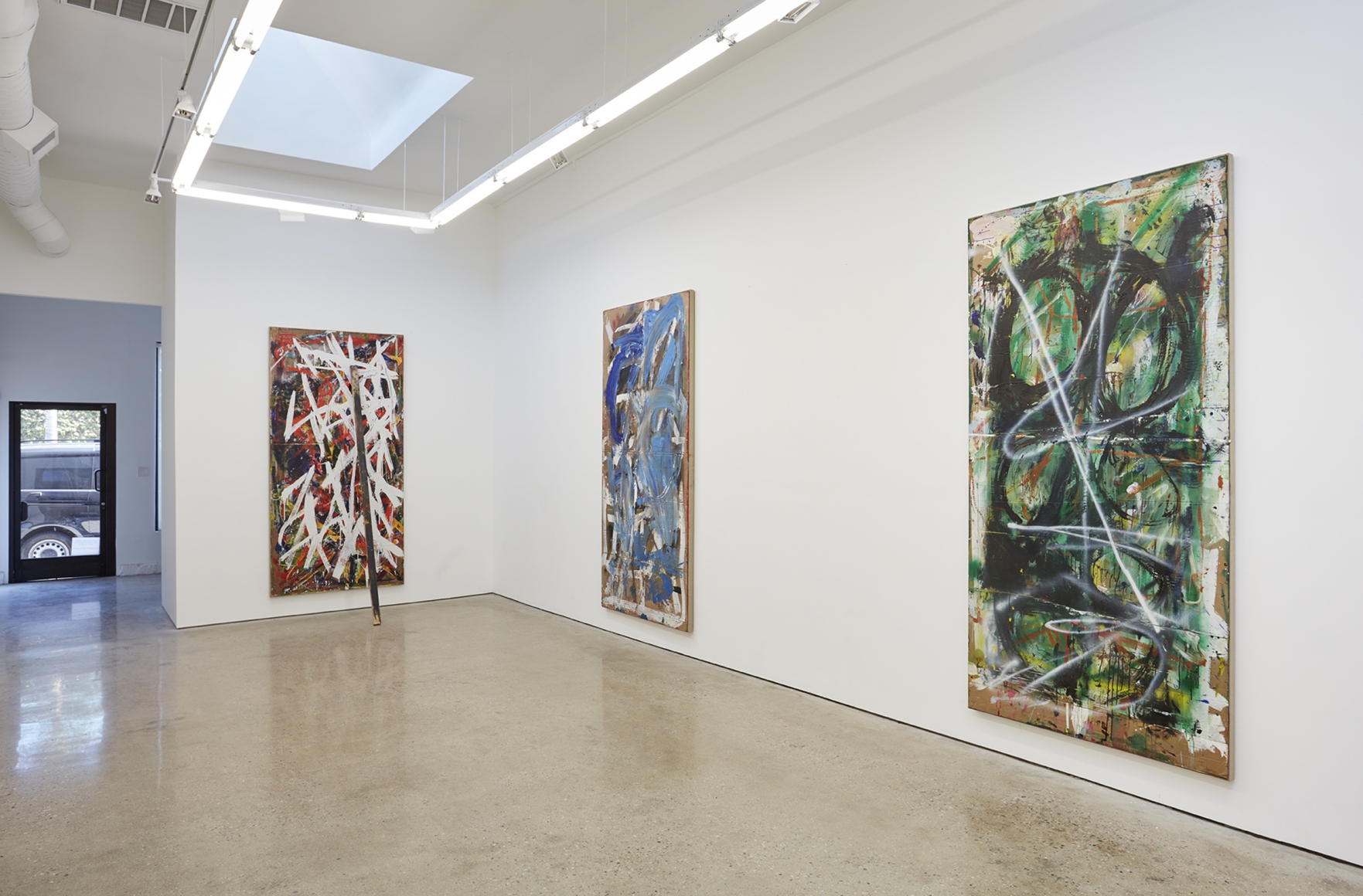 Installation View 7 of Spencer Lewis Evil Baby Bully Part Object Paintings (October 8 – November 19, 2016) Nino Mier Gallery, Los Angeles, CA