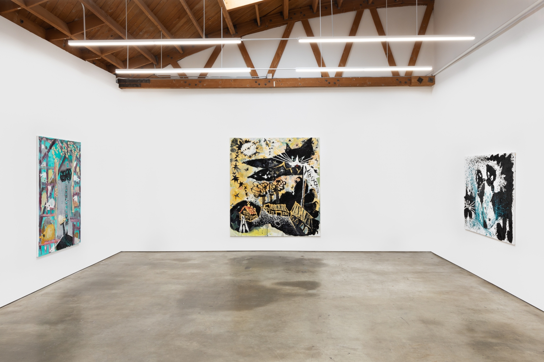 Installation View of Bendix Harms: Reversed Evolution—How it feels to be Mamon (September 12–October 10, 2020) Nino Mier Gallery, Los Angeles, CA
