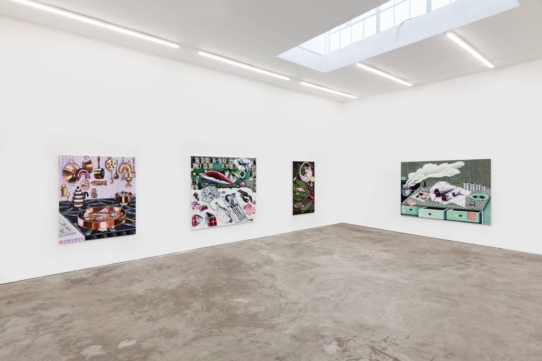 Installation View of Nikki Maloof: Nervous Appetite (November 21–December 19, 2020) Nino Mier Gallery, Los Angeles, CA 7/10