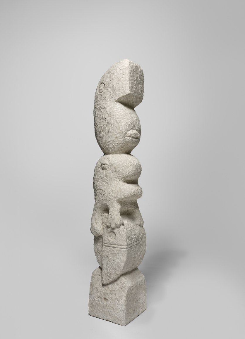 Stefan Rinck, Abstract Composition, 2019. Sandstone, 200 x 45 x 38cm (SRI19.001)