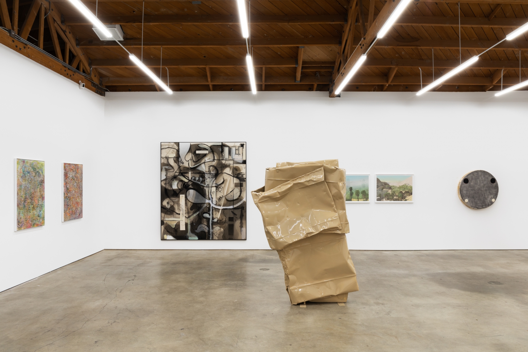 Installation View of NADA Miami, Day One, Nino Mier Gallery, Los Angeles, CA 1/6