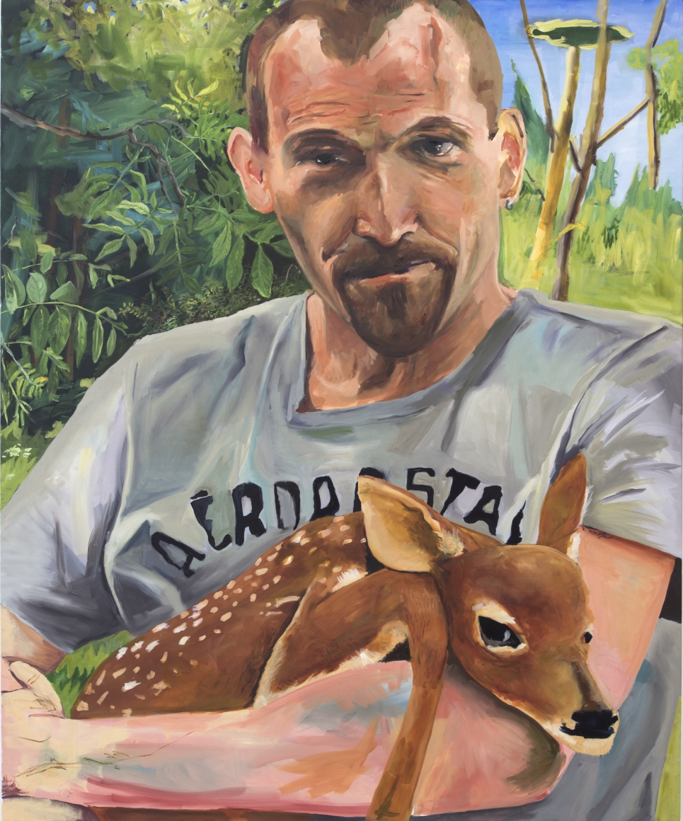 Celeste Dupuy-Spencer R. DiMeo III, 2017 Oil on canvas 60 x 48 in 152.4 x 121.9 cm (CDS17.024)