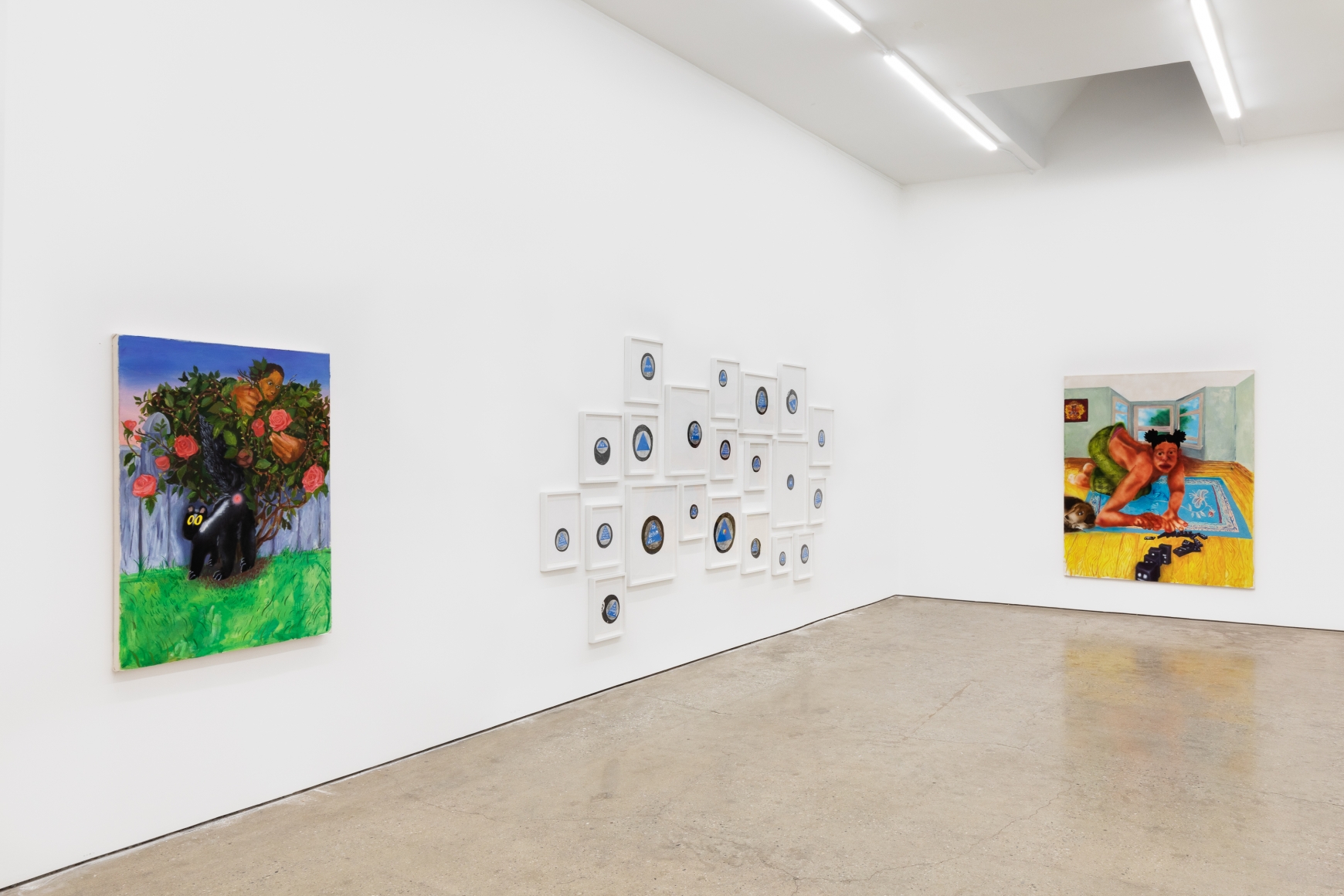Installation View of Deli Gallery, New York presenting Brianna Rose Brooks: The way things go (November 21–December 19, 2020). Nino Mier Gallery, Los Angeles, CA 8