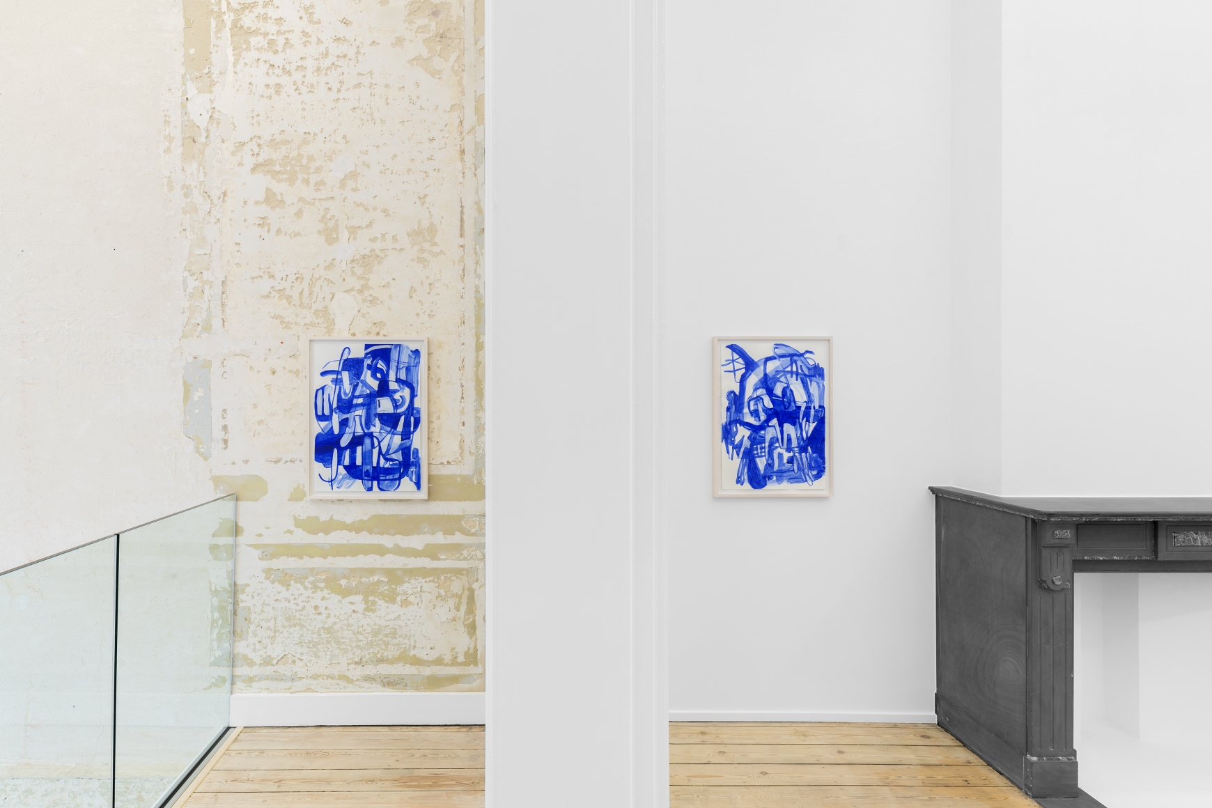 Installation view of Jana Schröder, Mother (March 11-April 10, 2021), Nino Mier Gallery Brussels, Belgium 
