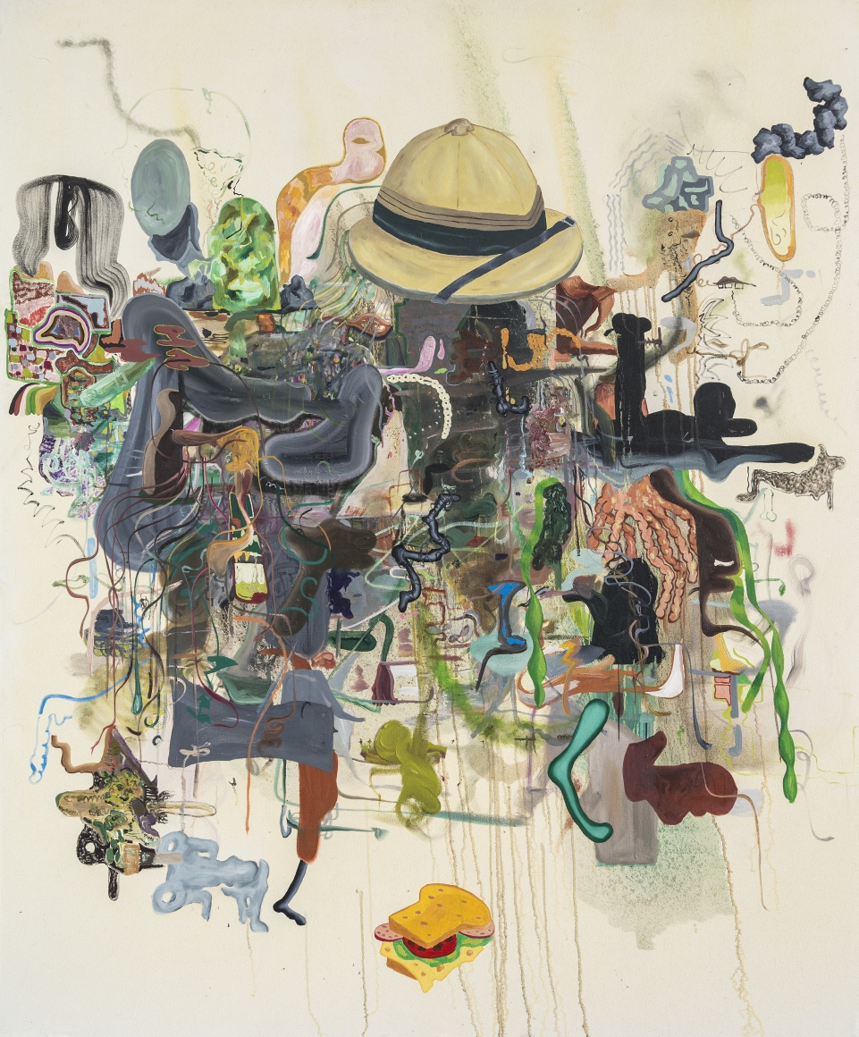 Michael Bauer Creame Dream 1, 2015 Oil on canvas 183.8 x 152.4 cm 72 3/8 x 60 in (MB15.004)