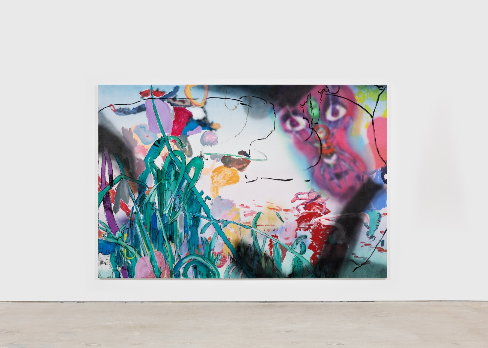 Installation View of Antwan Horfee: SCI-FRIED (April 1-May 15, 2021) Nino Mier Gallery, Los Angeles, CA