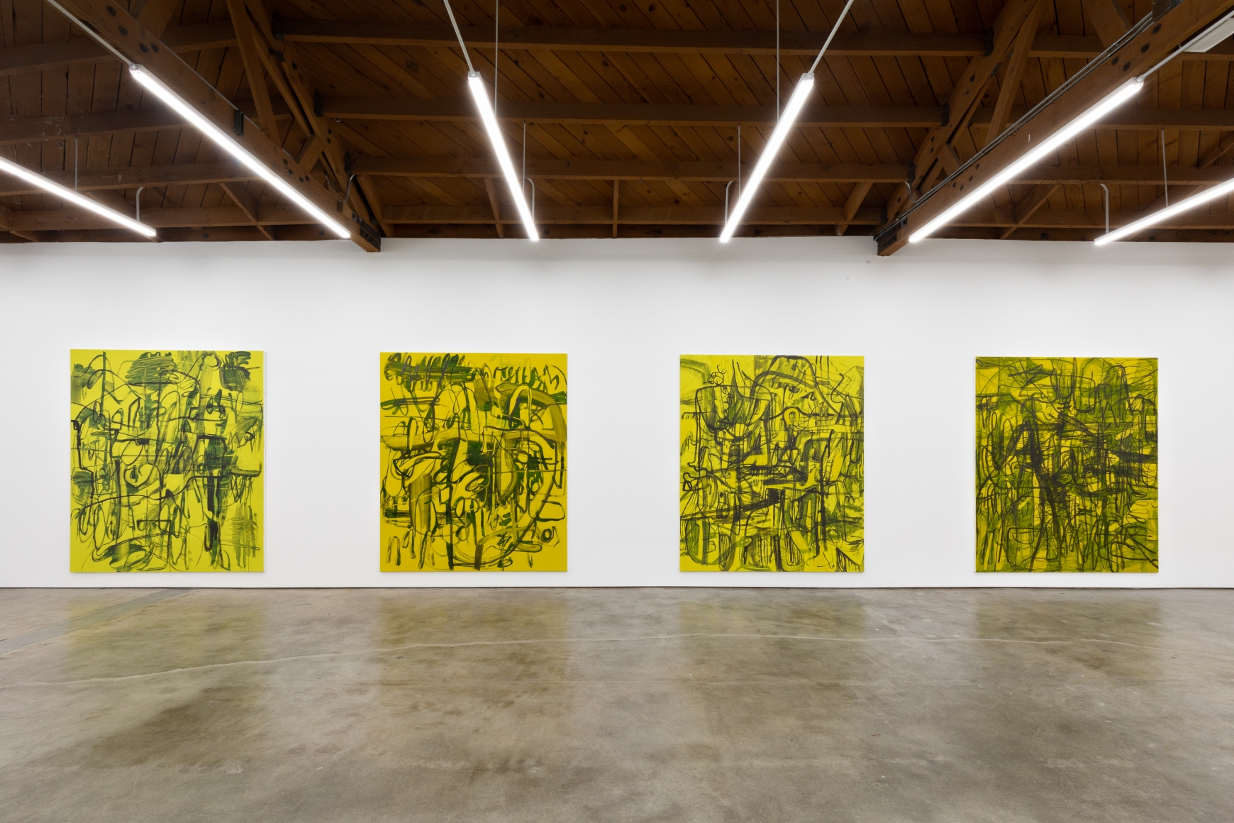 Installation View of "Kadlites L18", "Kadlites L20", "Kadlites L12", and "Kadlites L6B"