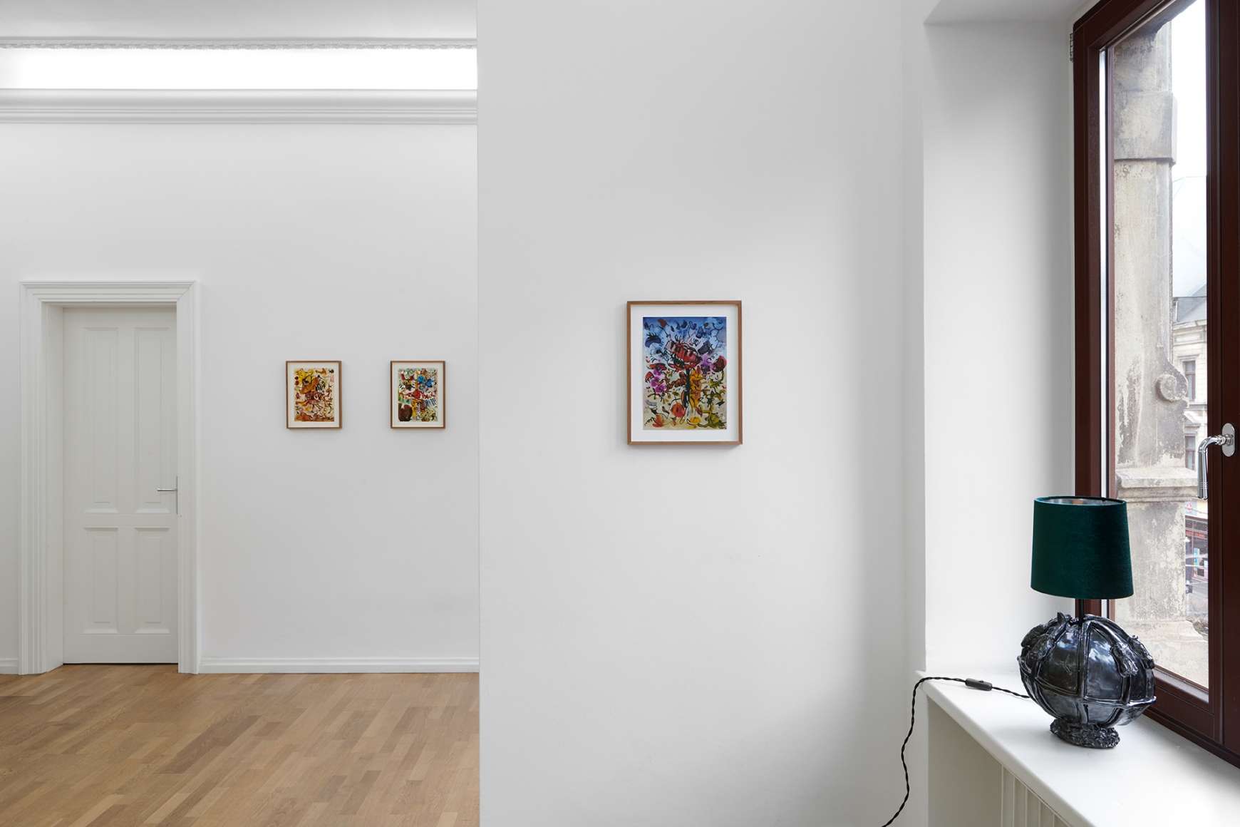 Installation view of Jan-Ole Schiemann's, Are you relevant my friend?, (March 21-April 10, 2021). Salon Nino Mier Cologne