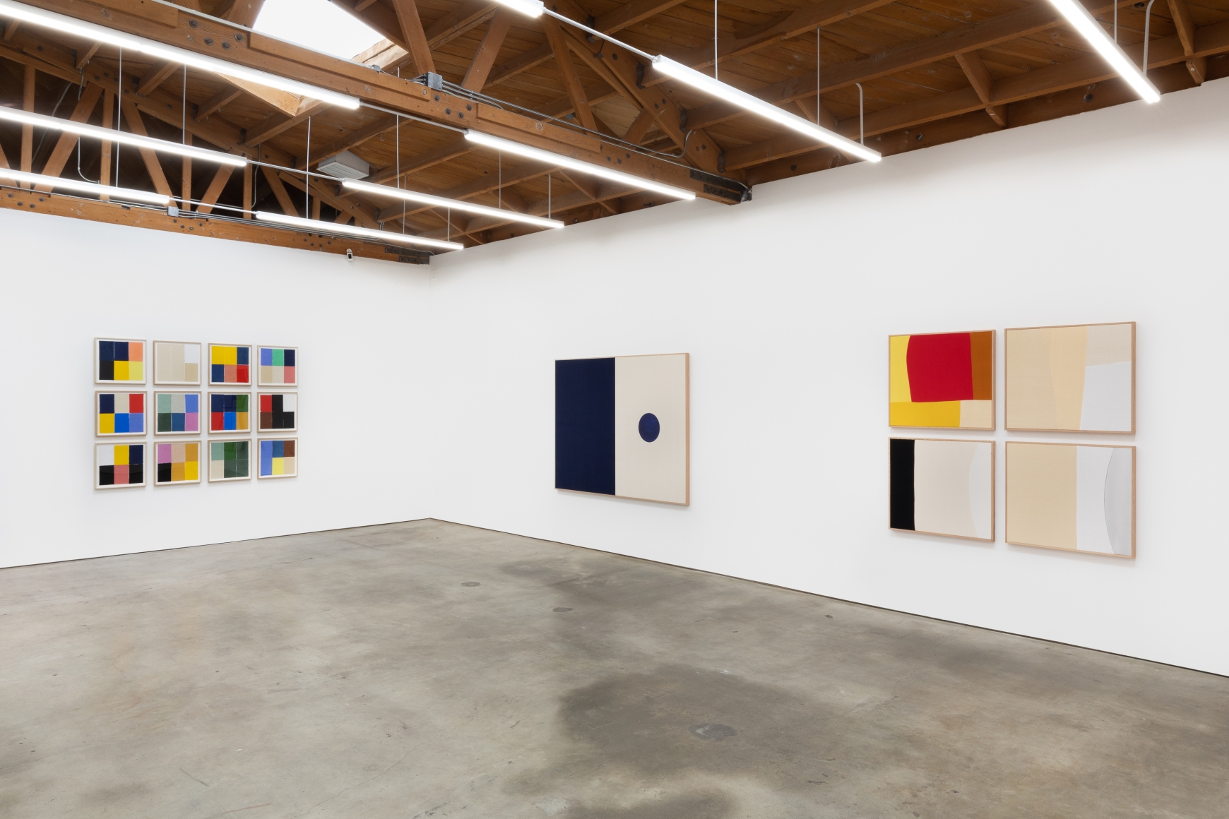 Installation View of Ethan Cook: Arenas (October 24–November 21, 2020). Nino Mier Gallery, Los Angeles, CA