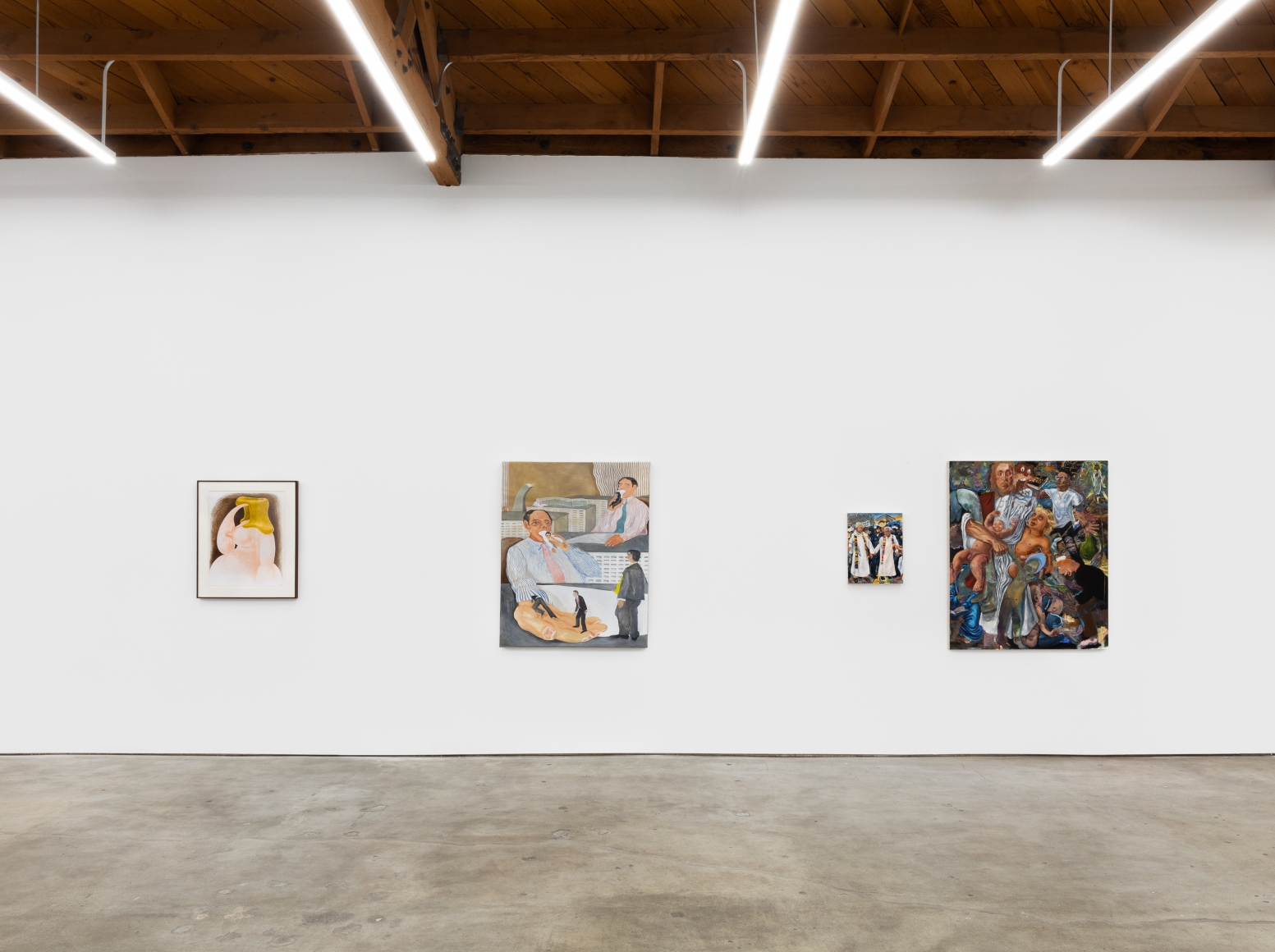 Installation shot 1 of Five Year Anniversay Show (June 27–August 31, 2020). Nino Mier Gallery, Los Angeles, CA