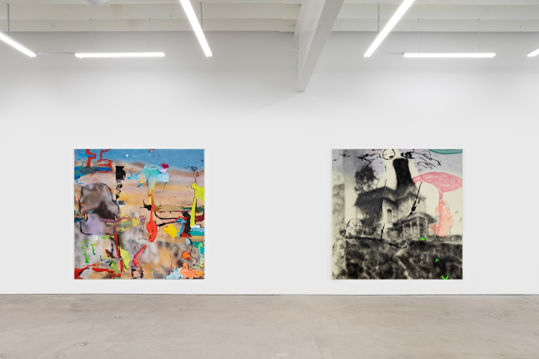 Installation View of Antwan Horfee: SCI-FRIED (April 1-May 15, 2021) Nino Mier Gallery, Los Angeles, CA