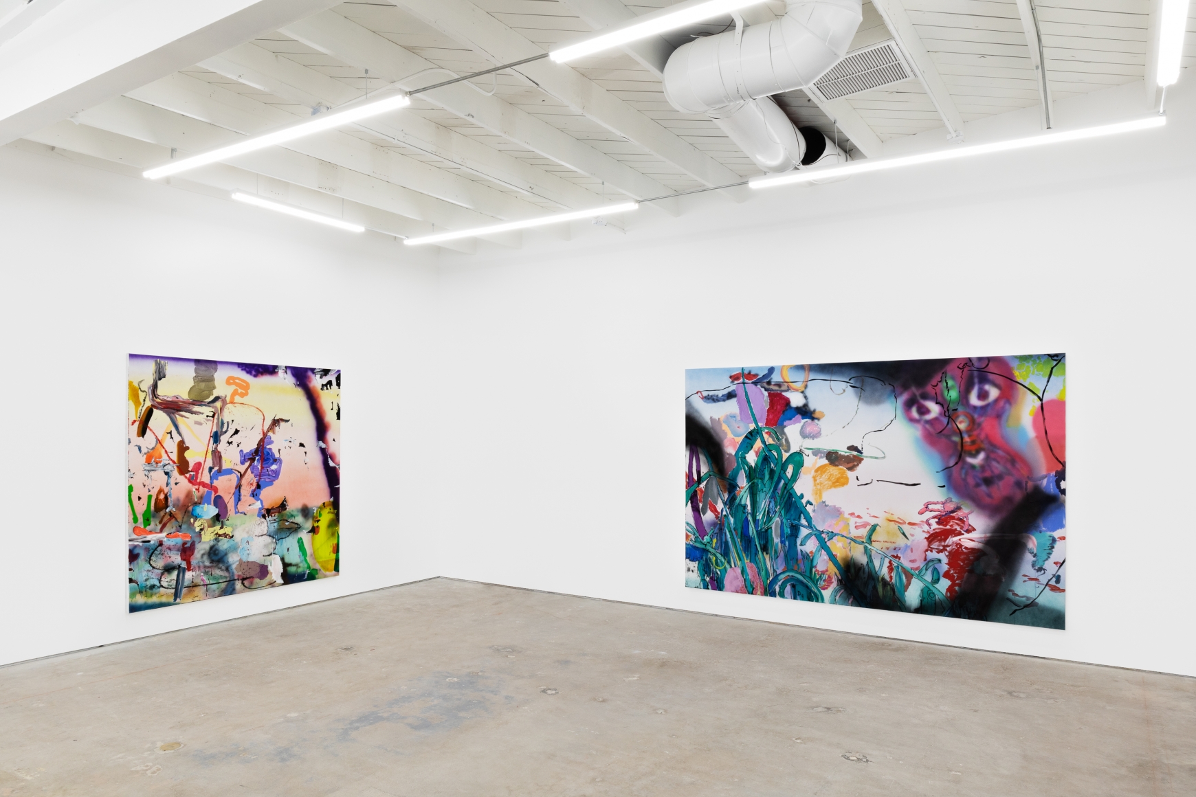 Installation View of Antwan Horfee: SCI-FRIED (April 1-May 15, 2021) Nino Mier Gallery, Los Angeles, CA