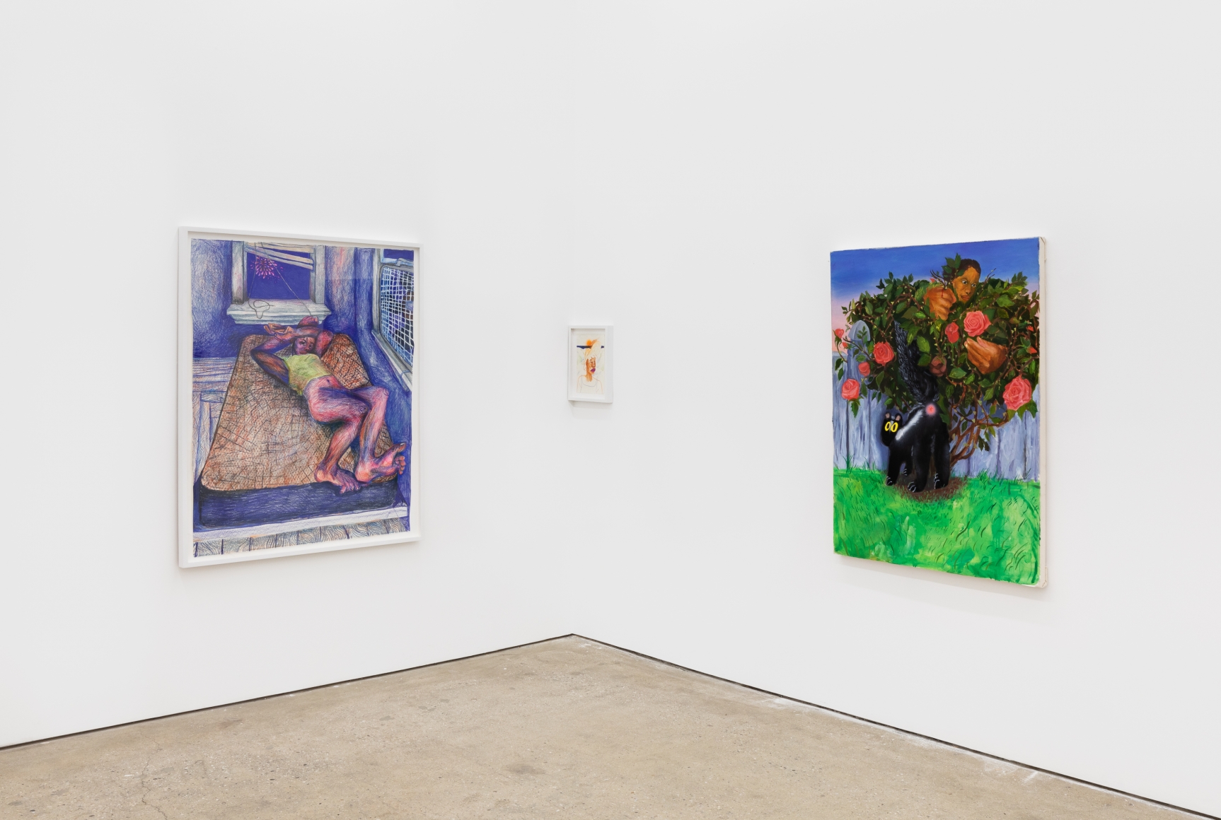 Installation View of Deli Gallery, New York presents Brianna Rose Brooks: The way things go (November 21–December 19, 2020). Nino Mier Gallery, Los Angeles, CA 6
