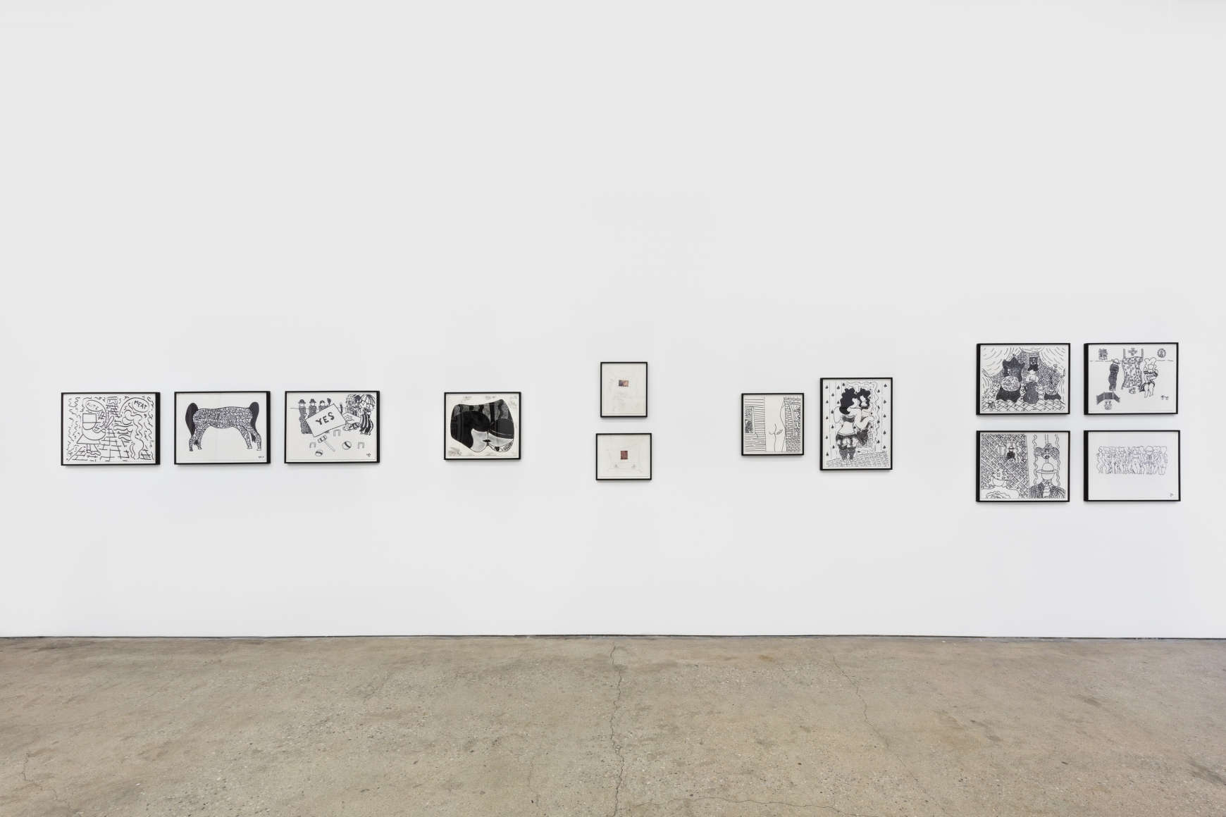 Installation View 8 of Drawings 1964–1991