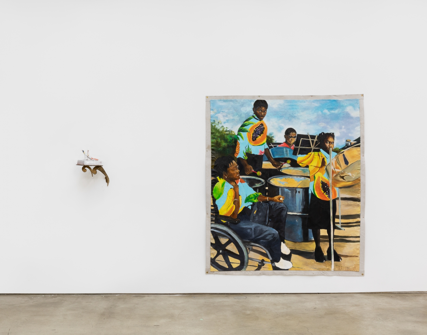 Installation View of NADA Miami, Day Three, Nino Mier Gallery, Los Angeles, CA 2/6