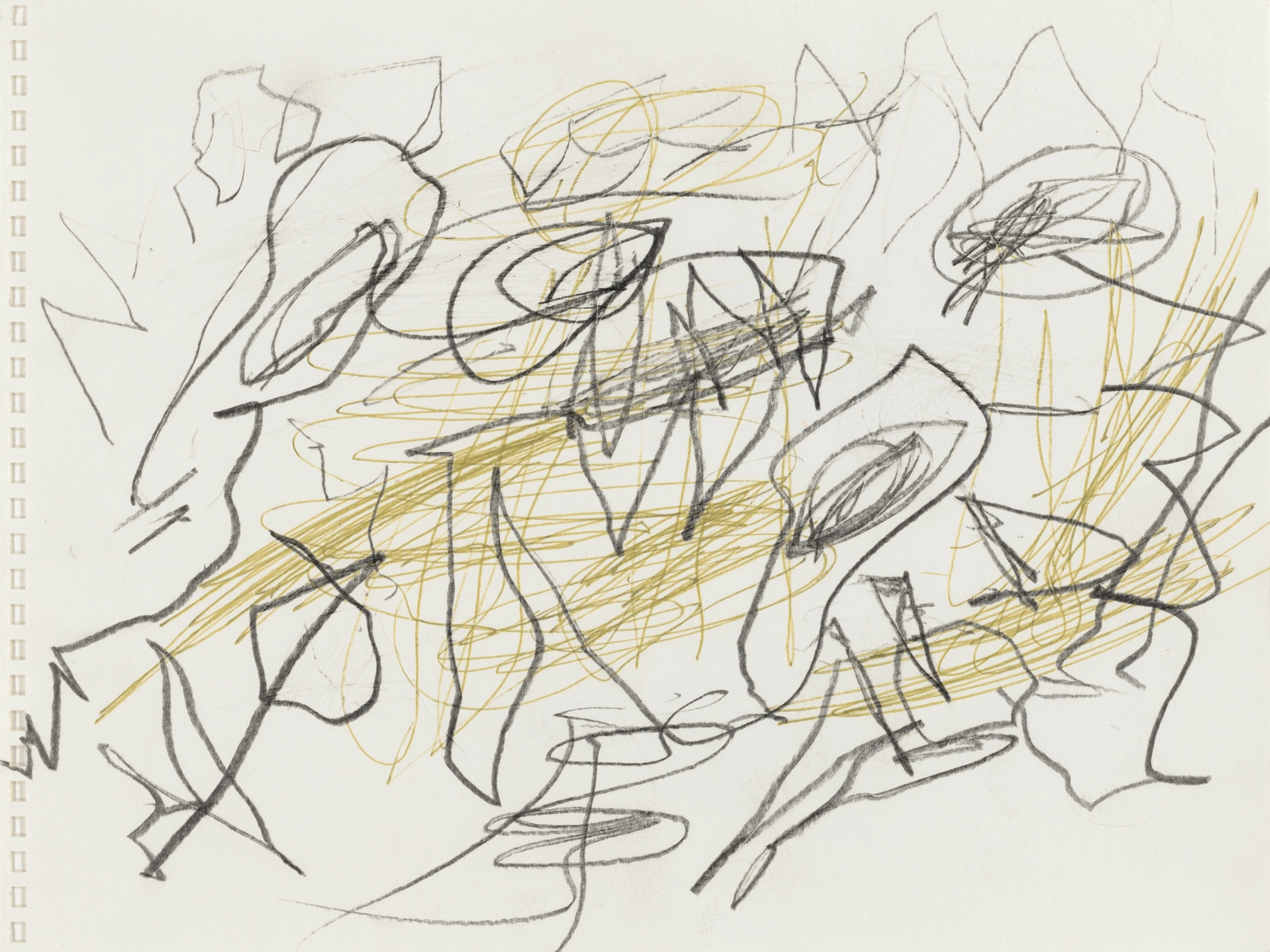 "Untitled", 1999 Colored pencil, pen on paper