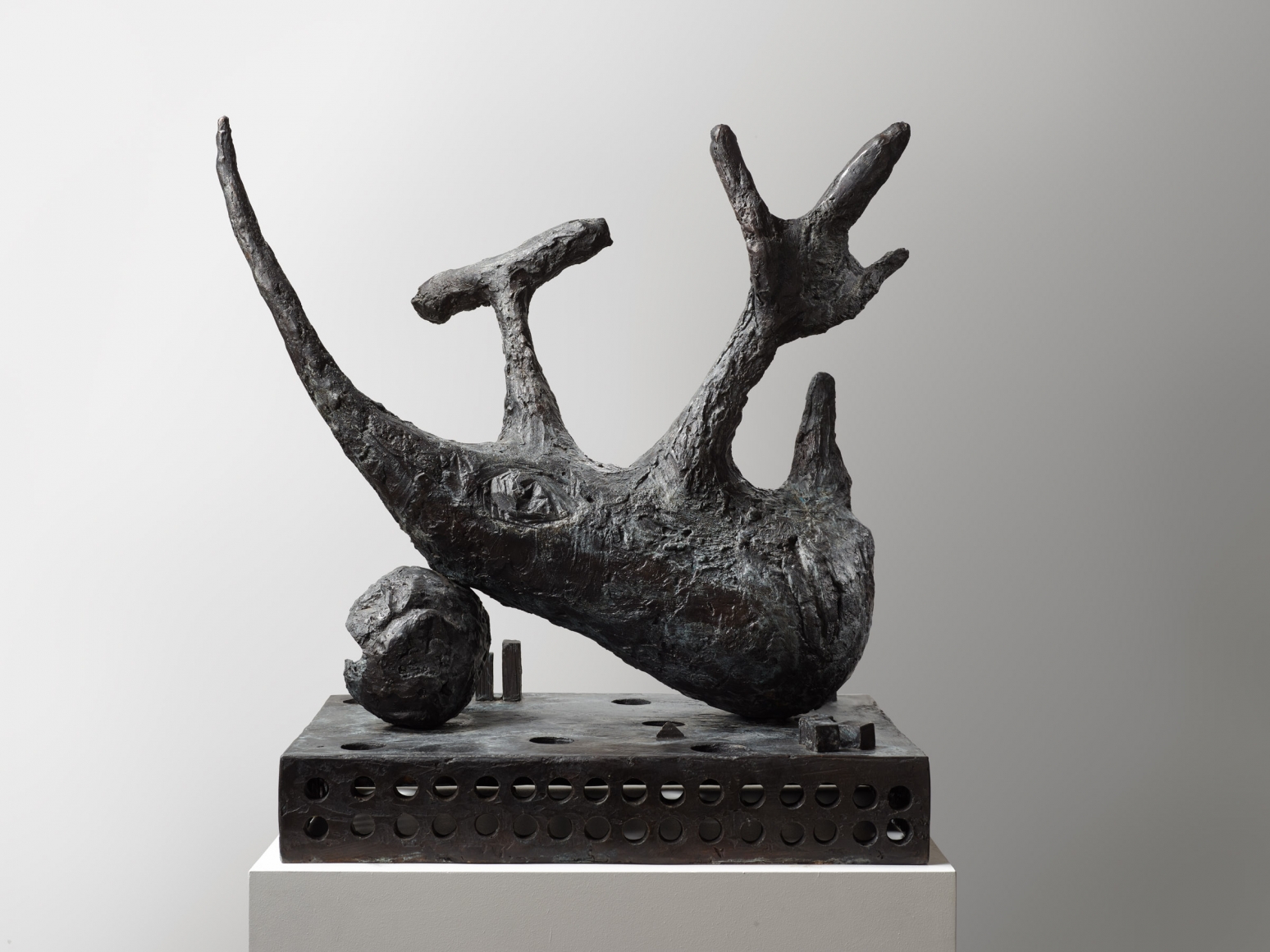 A.R. Penck "Westdeutsche Wirtschaft (West-German Economy)", 1990