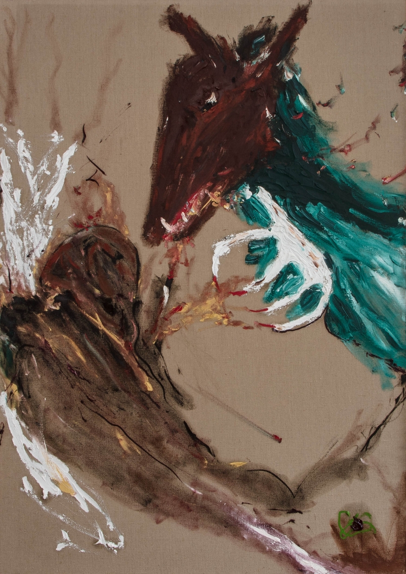 "Fur on the Trellis and Just Up into the Air", 1985