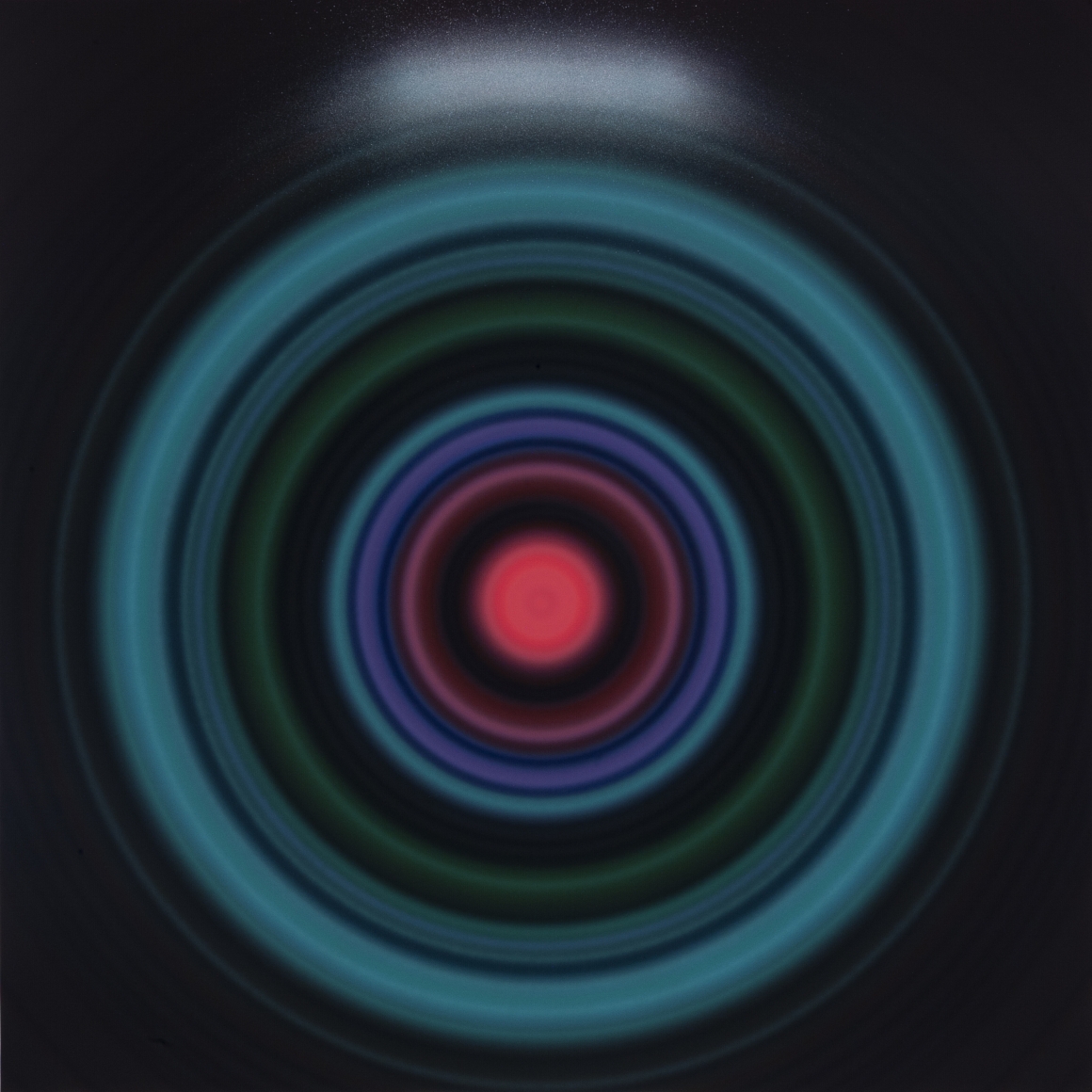 Blue Monday, 2009, synthetic polymer, and ink, on paper