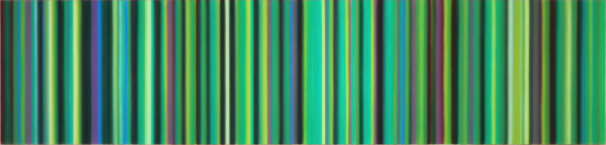 Green (onions), 2017, Synthetic polymer on canvas