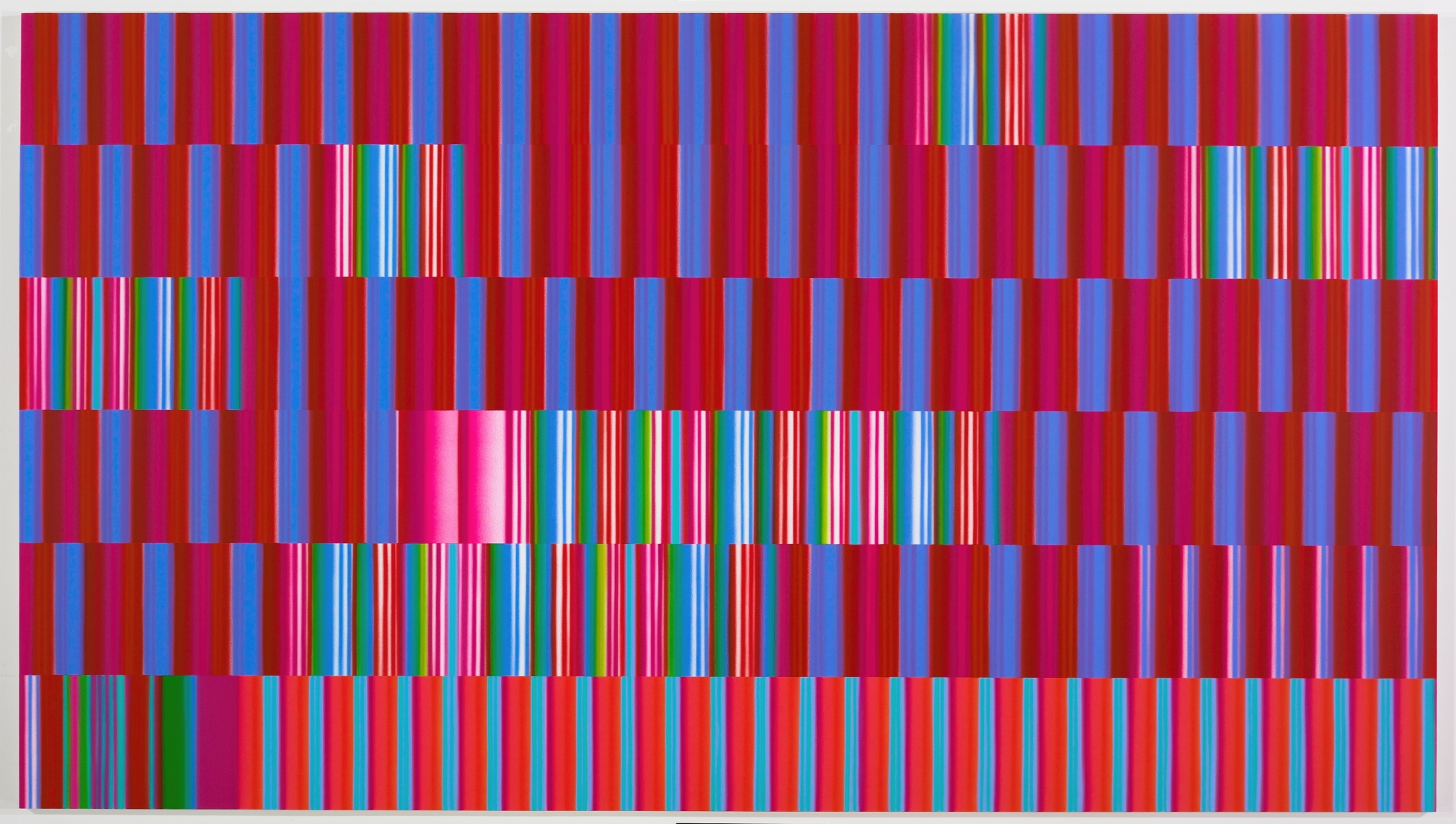 Processed Beats (Fool's Gold), 2008, Synthetic polymer on canvas