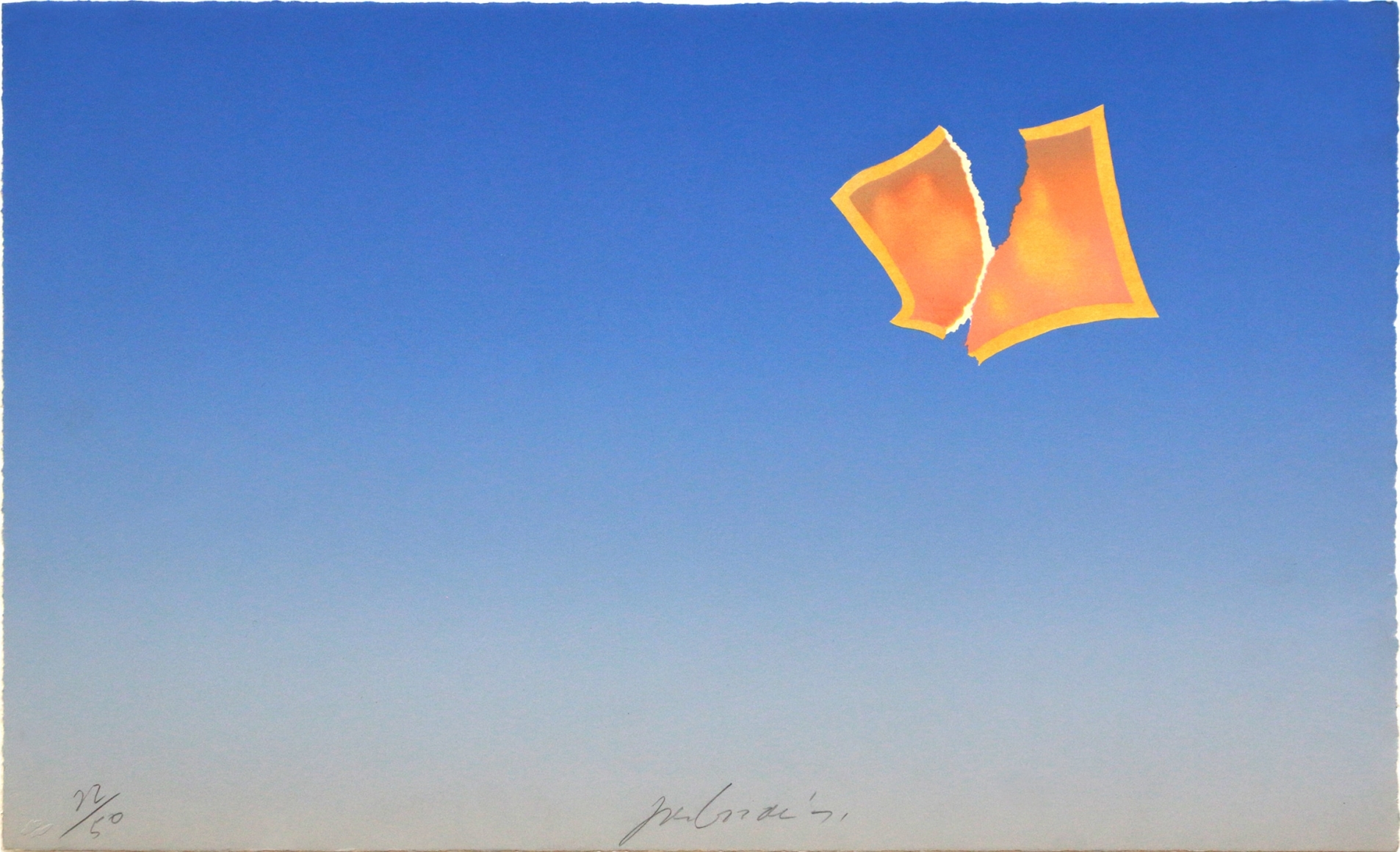 Joe Goode Untitled, 1971 Lithograph, silkscreen