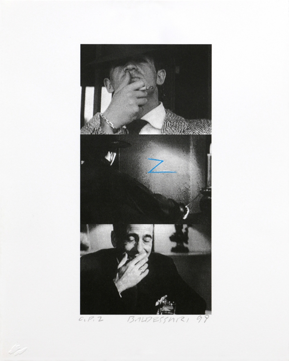 John Baldessari Zorro (Two Gestures and One Mark), 1998 Lithograph