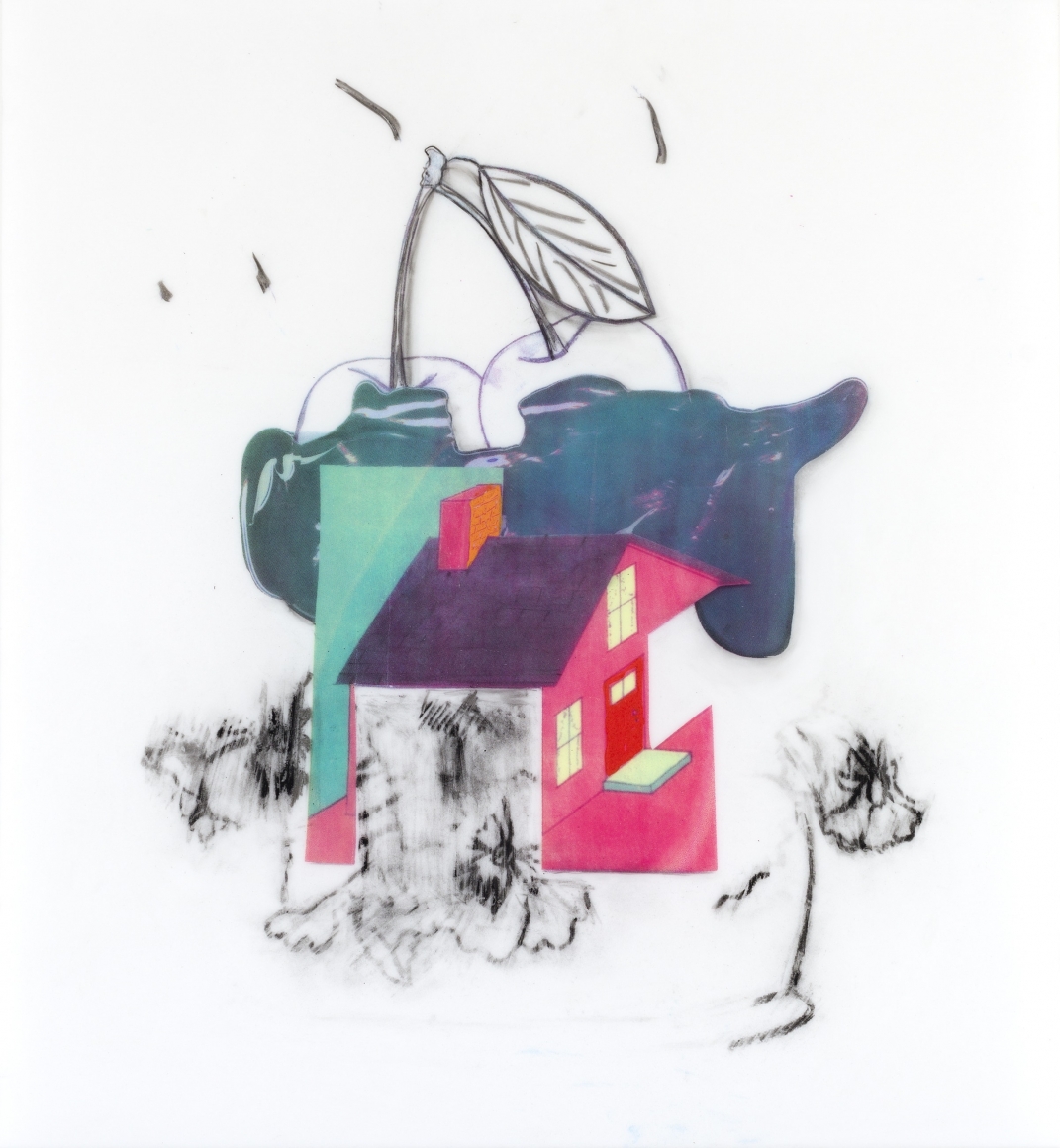 Kate Hall, Untitled (Cherry House)