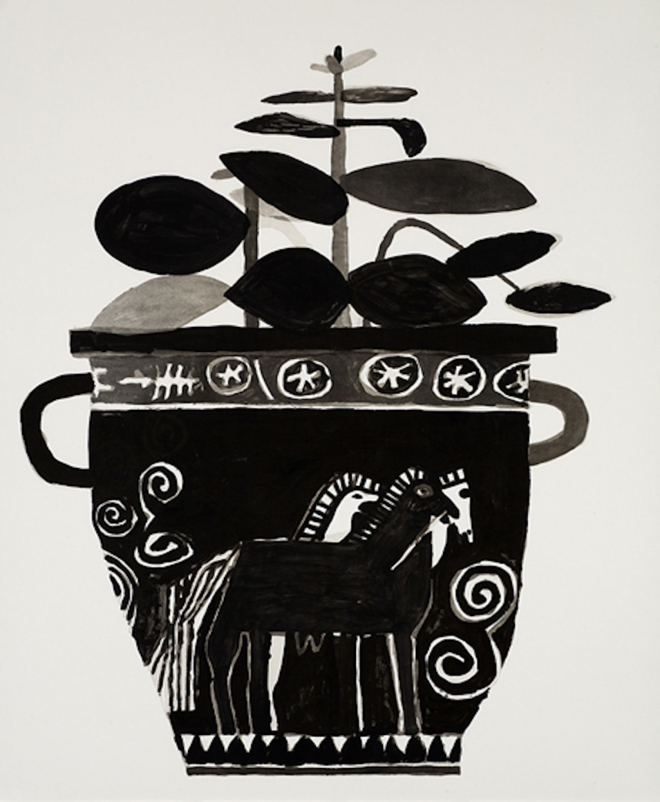Jonas Wood, Untitled