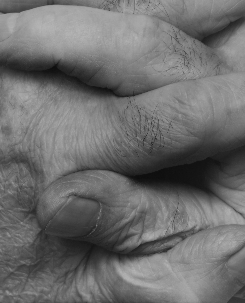 John Coplans, Interlocking Fingers, No. 7