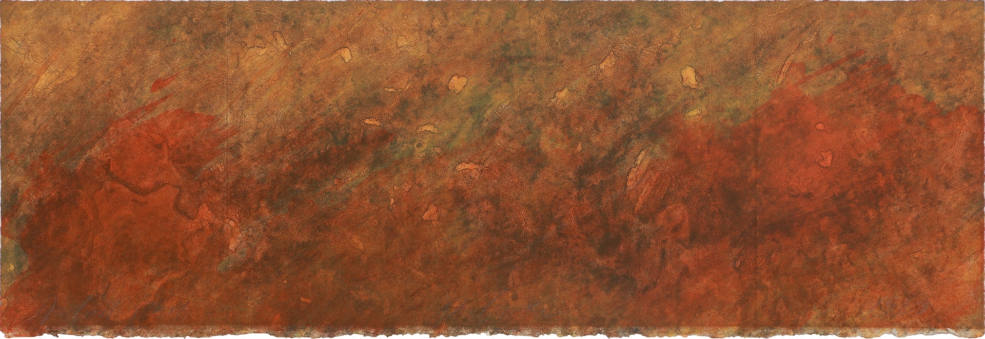 Joe Goode Forest Fire, 1983 Lithograph