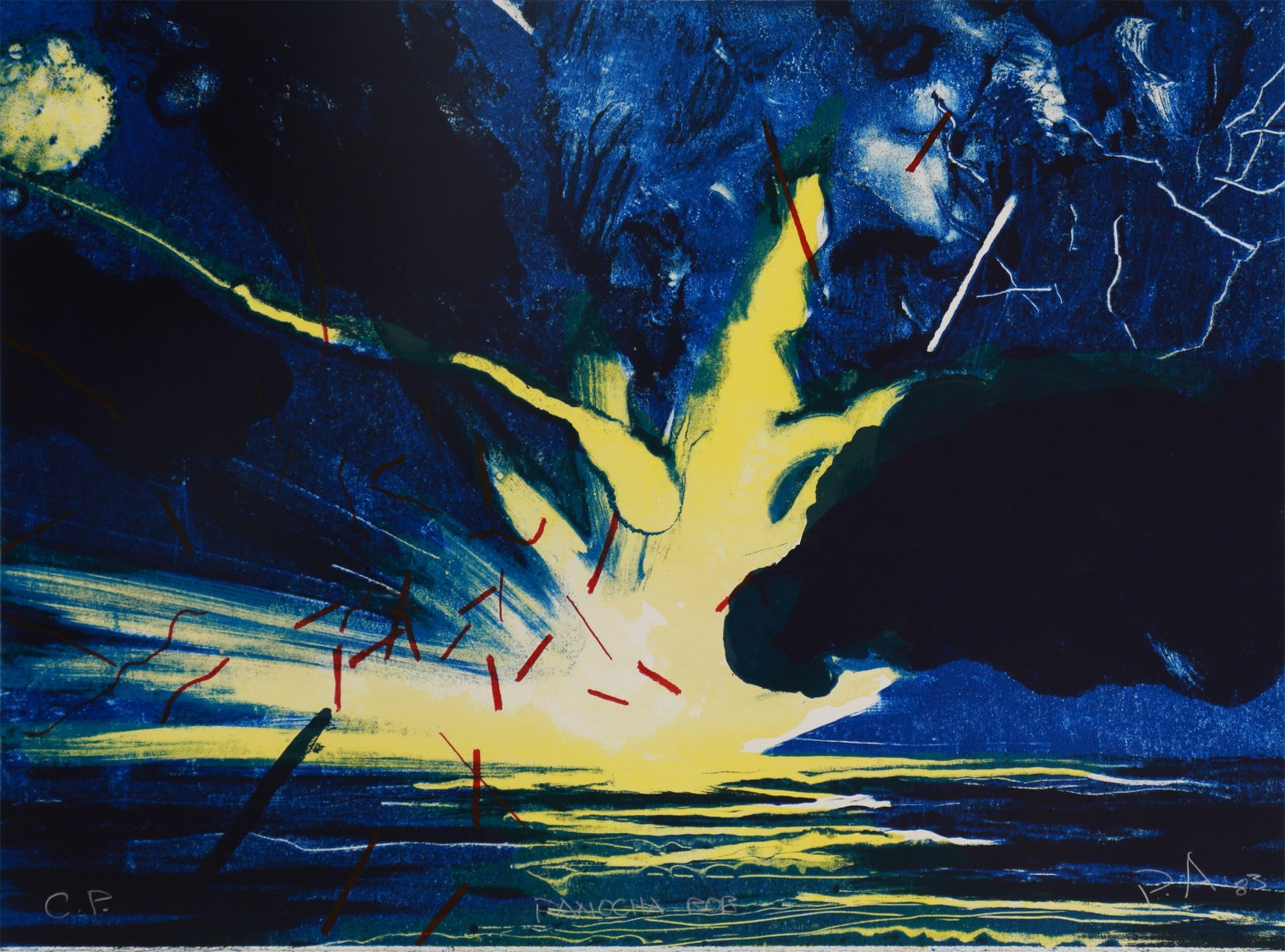 Peter Alexander, Panocha Bob, 1983, Lithograph