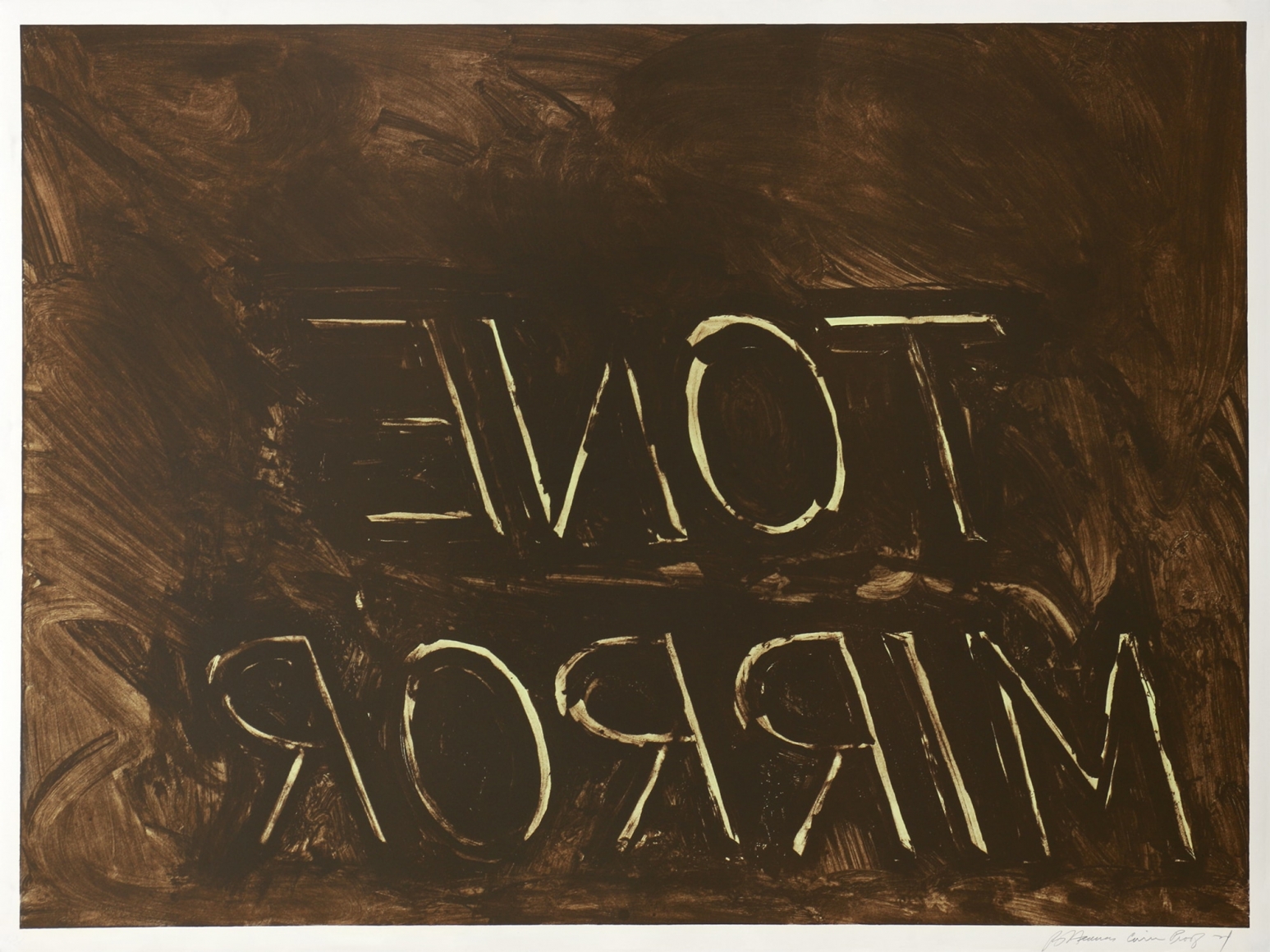 Bruce Nauman, Tone Mirror