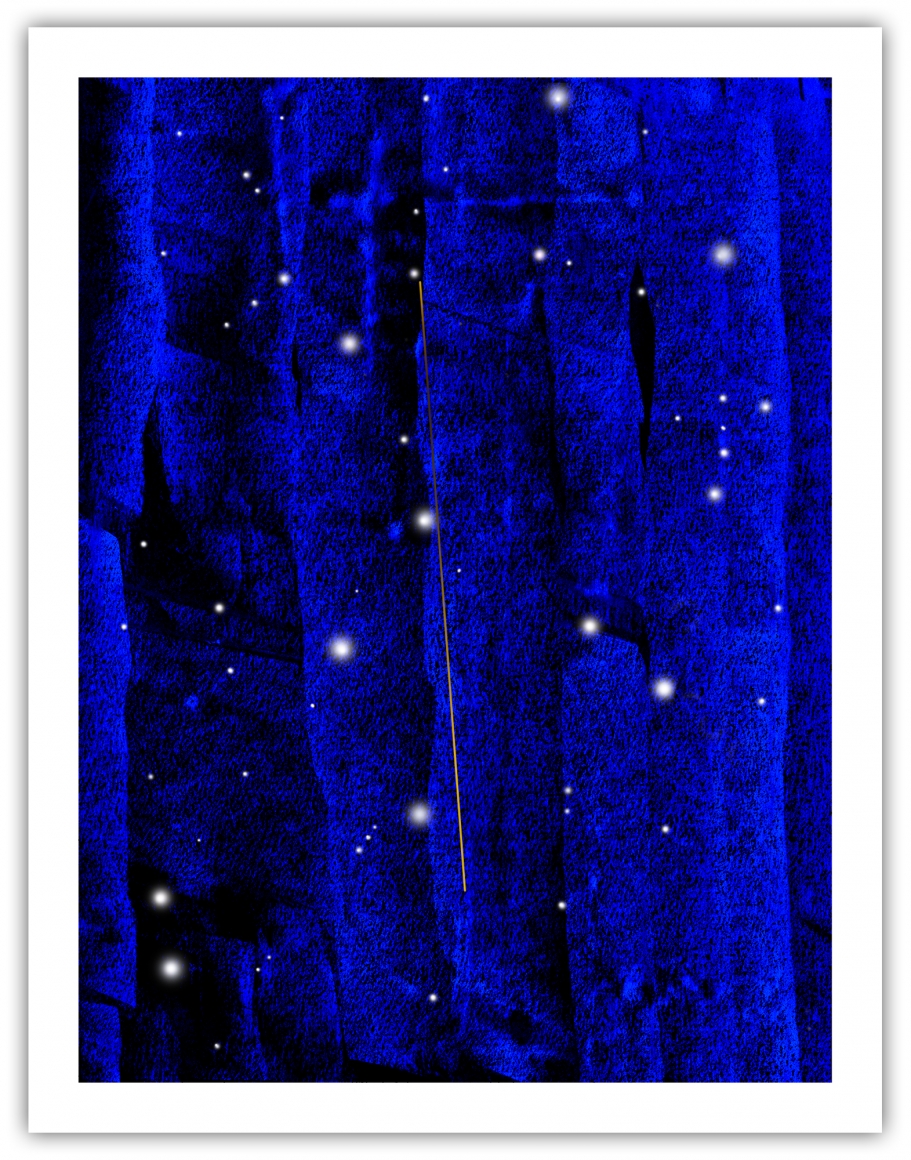 Lita Albuquerque She Whispered in our Ear: Surrender into Diamonds!, 2021 Archival pigment print, ed. 50 inches 738c-LA21