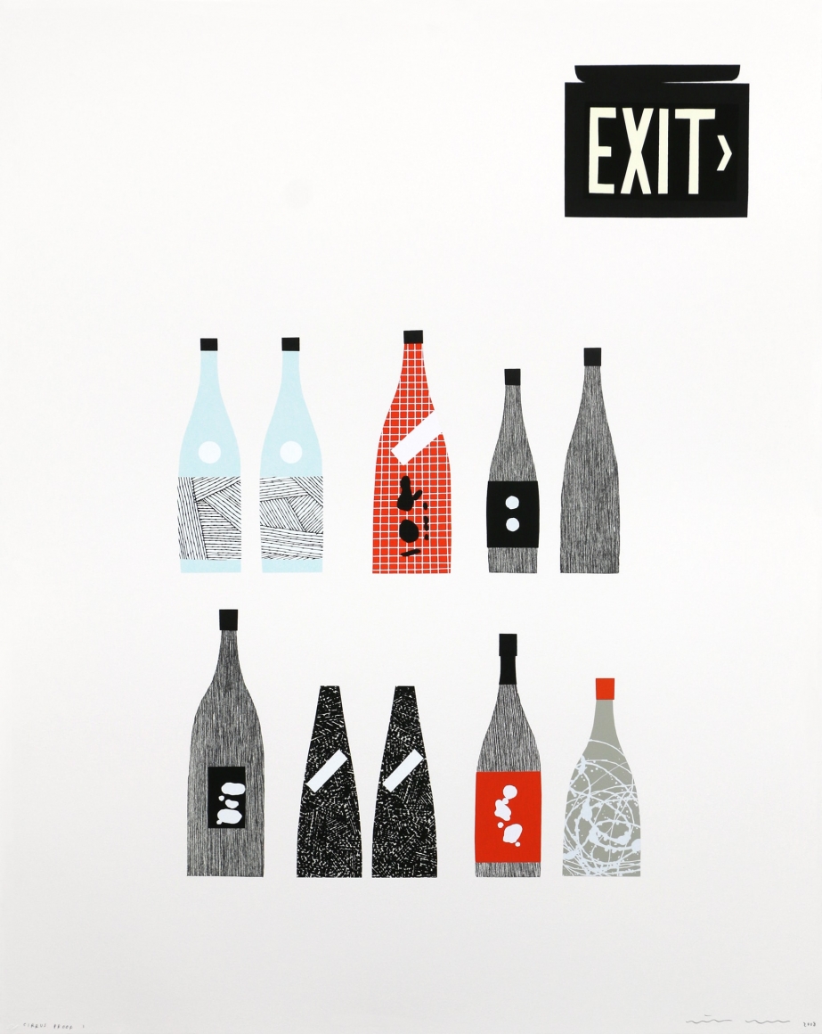 Matthew Brannon I'm afraid we're going to have to cancel our reservation, 2007 Lithograph, silkscreen