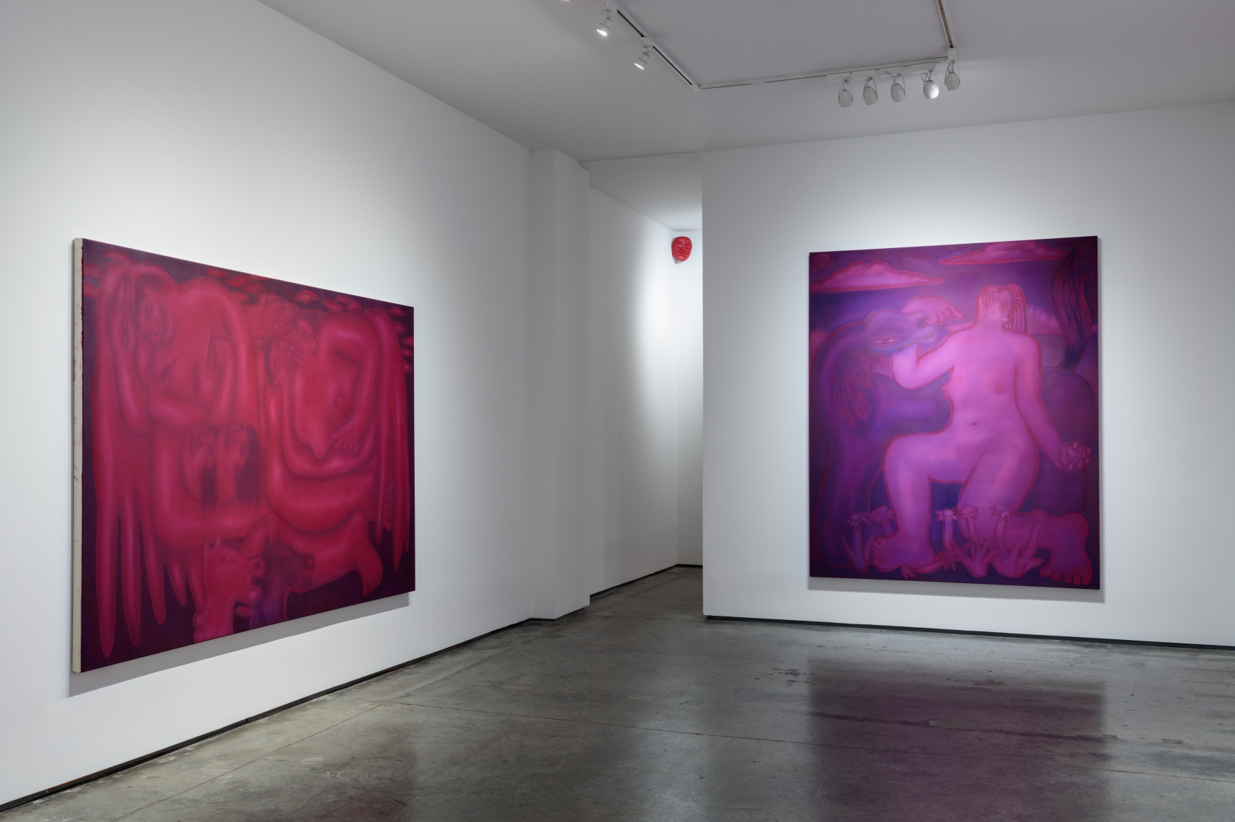 GEORGE ROUY Leaking Visions of Red, 2018