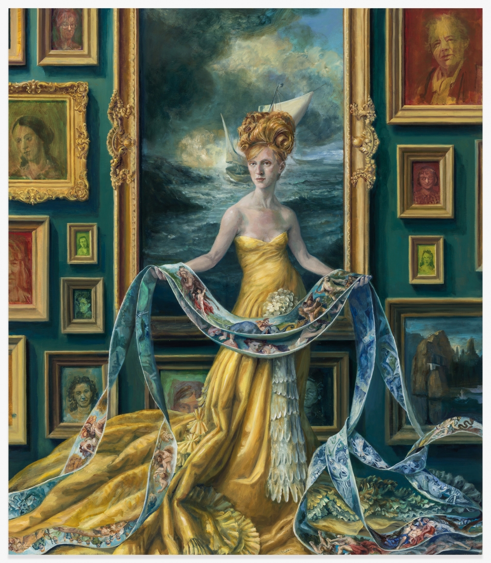 JULIE HEFFERNAN Portrait With Nuala, 2020