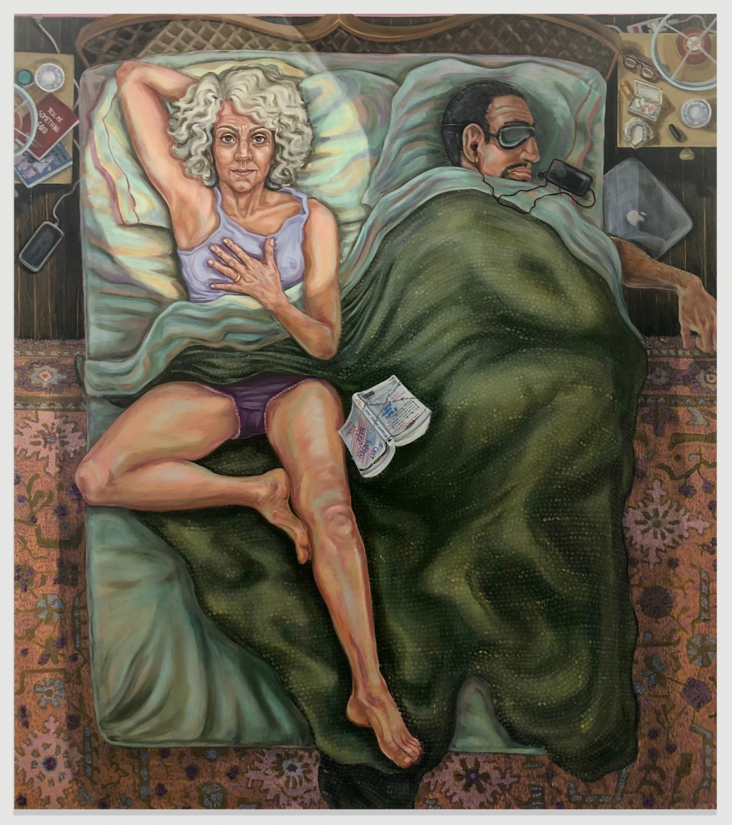 PATTY HORING Self Portrait Worrying About The Future, 2020