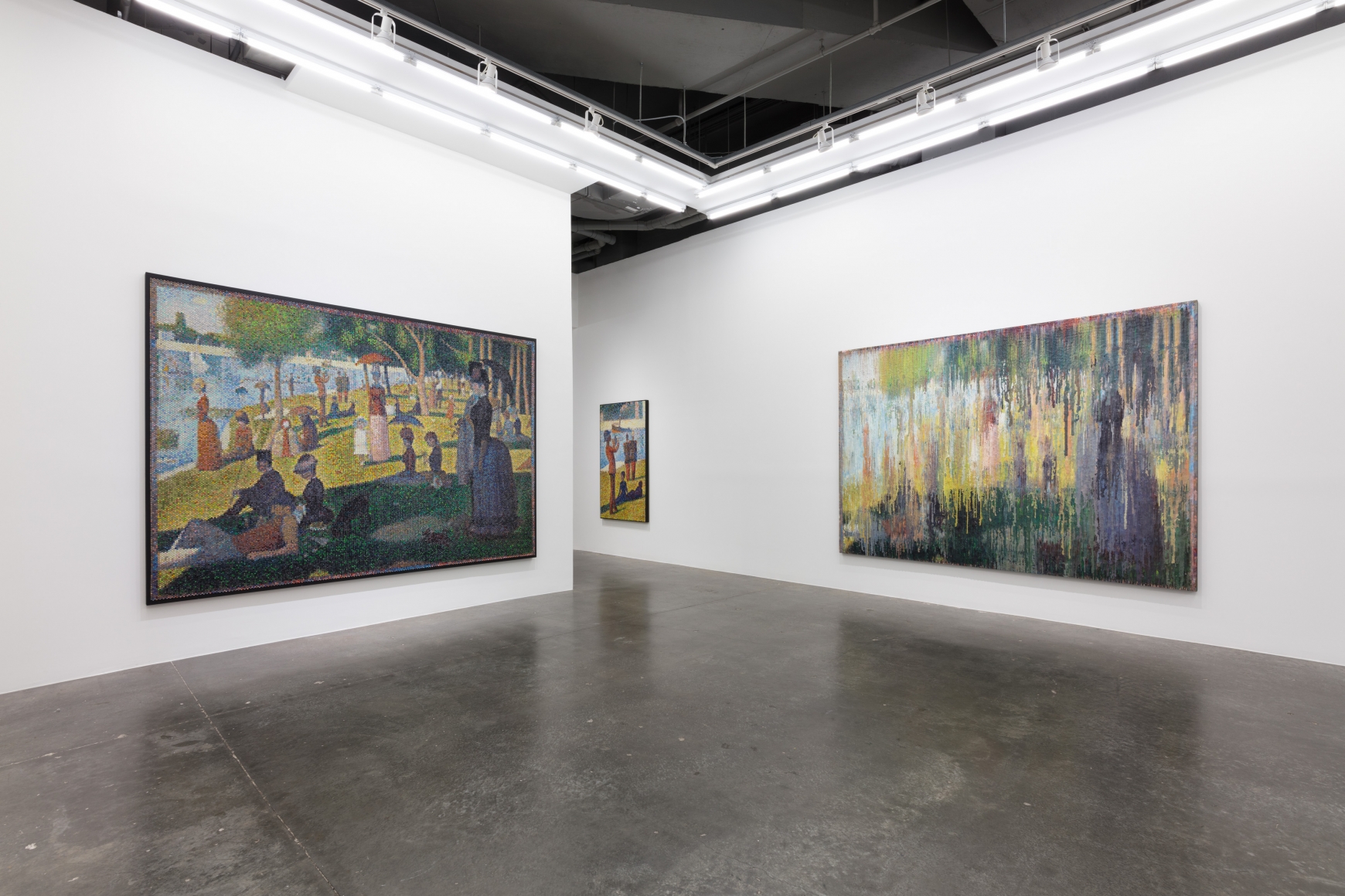 BRADLEY HART Deconstructing Seurat, 2019