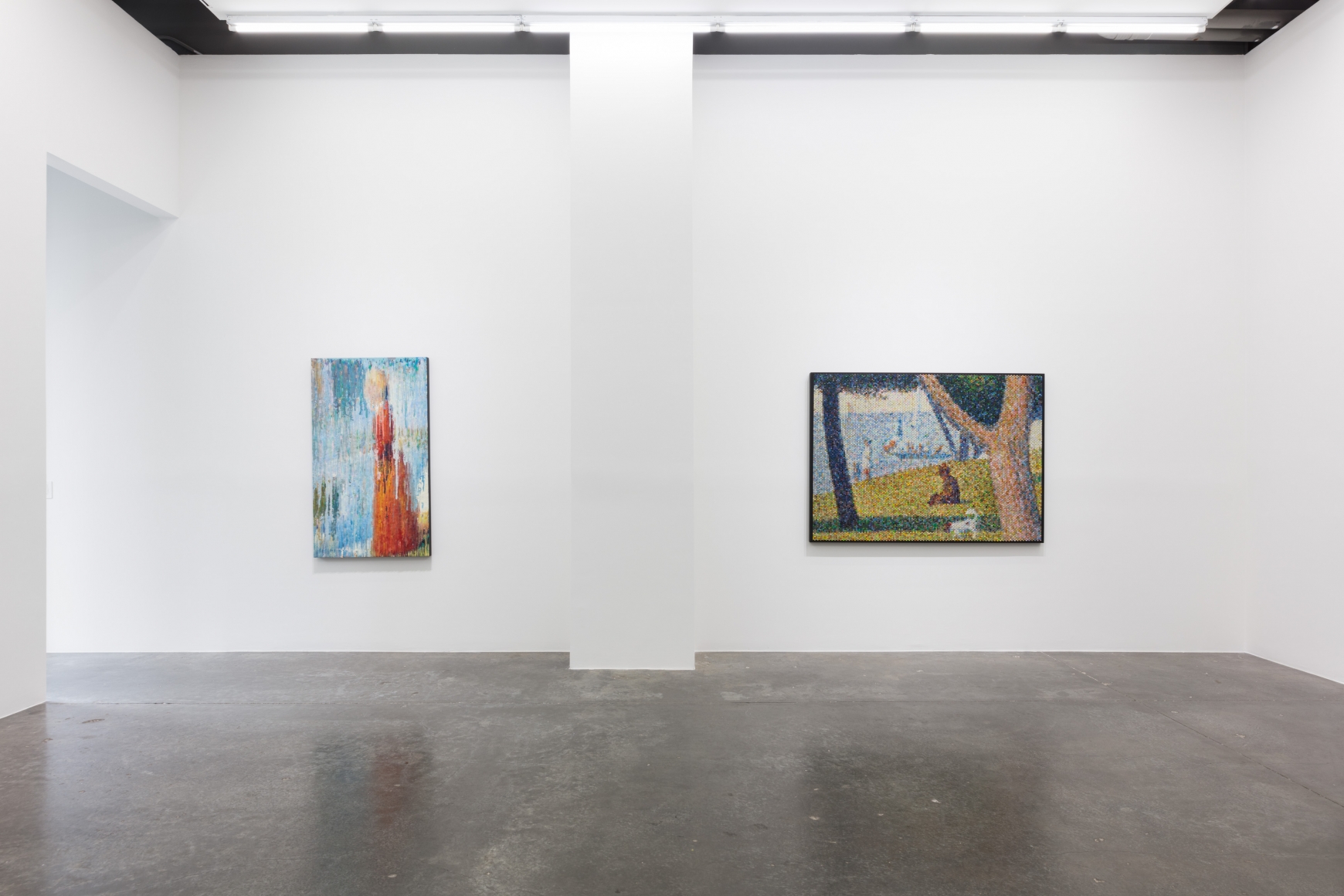 BRADLEY HART Deconstructing Seurat, 2019