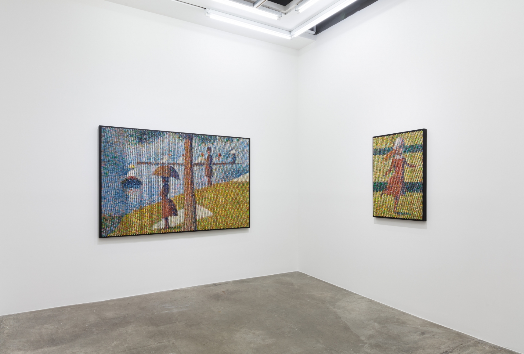 BRADLEY HART Deconstructing Seurat, 2019