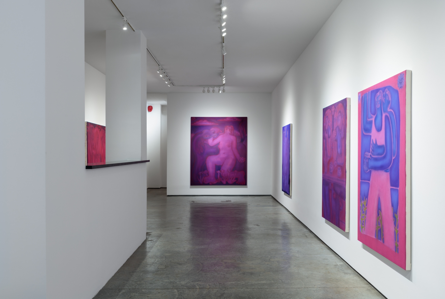 GEORGE ROUY Leaking Visions of Red, 2018
